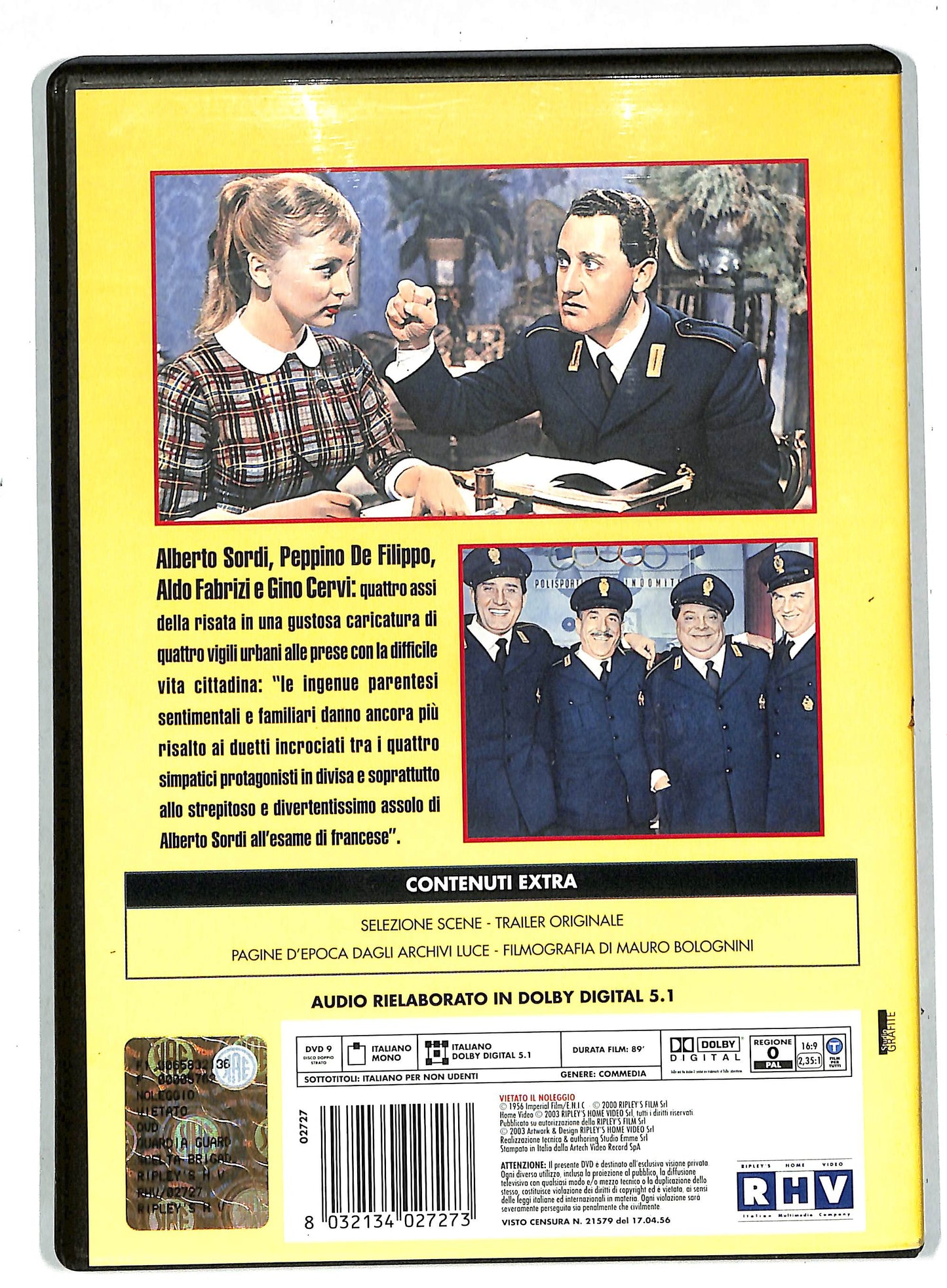EBOND Ebondguardia Guardia Brigadiere e Maresciallo DVD DB569308