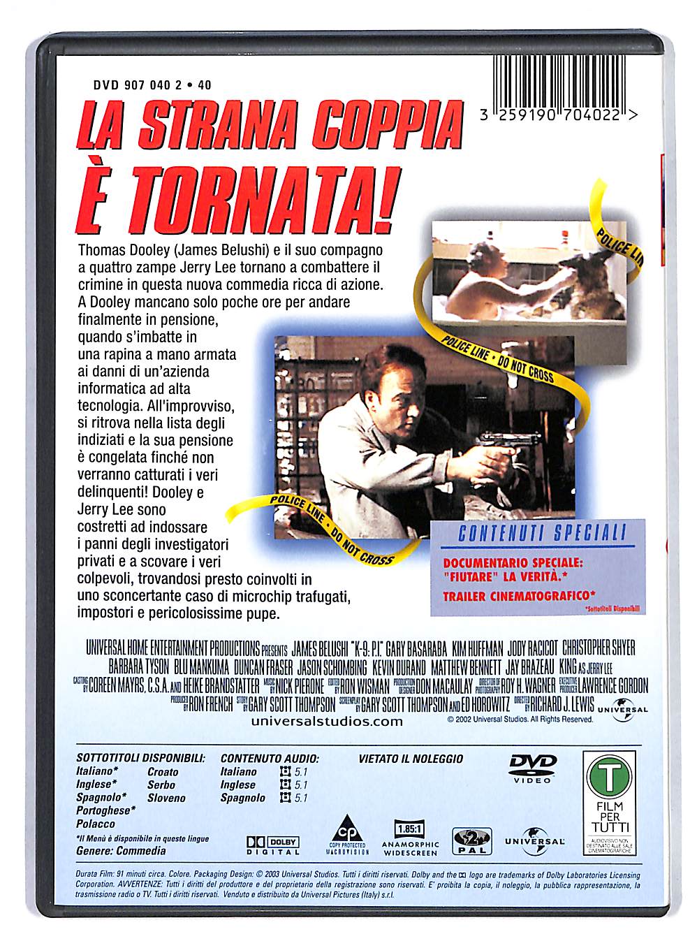 EBOND Un Poliziotto a 4 Zampe 3 DVD DB569610