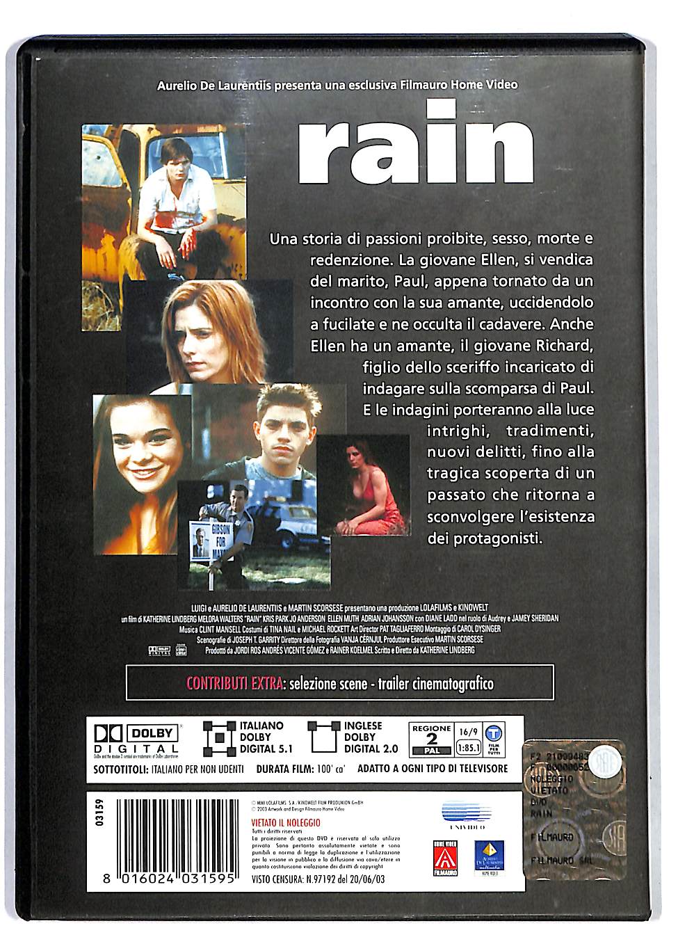 EBOND Rain (2001) DVD DB569627