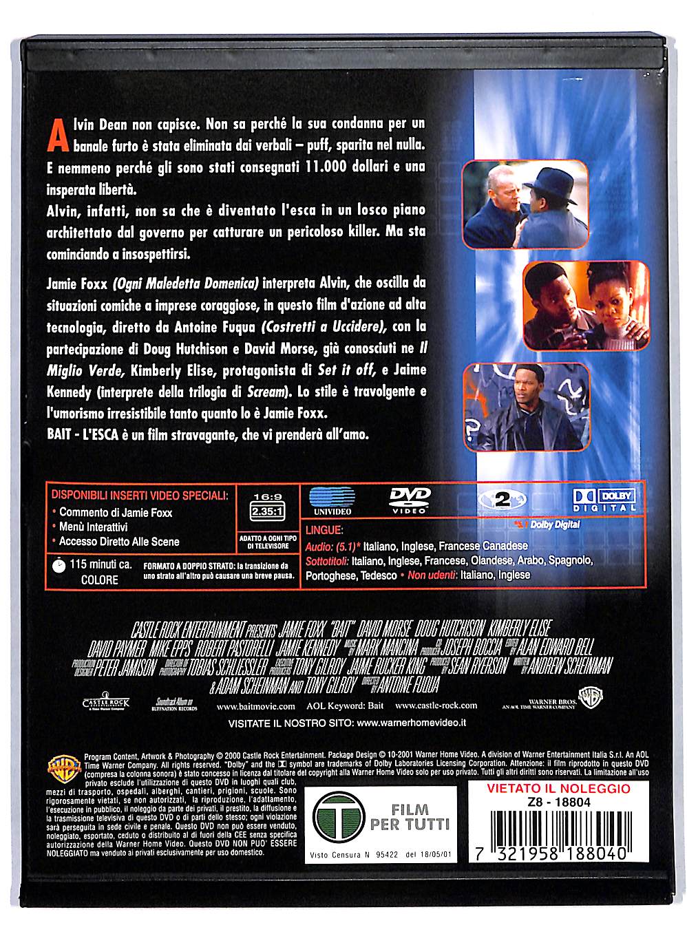 EBOND BAIT - L'Esca  SNAPPER DVD DB569830