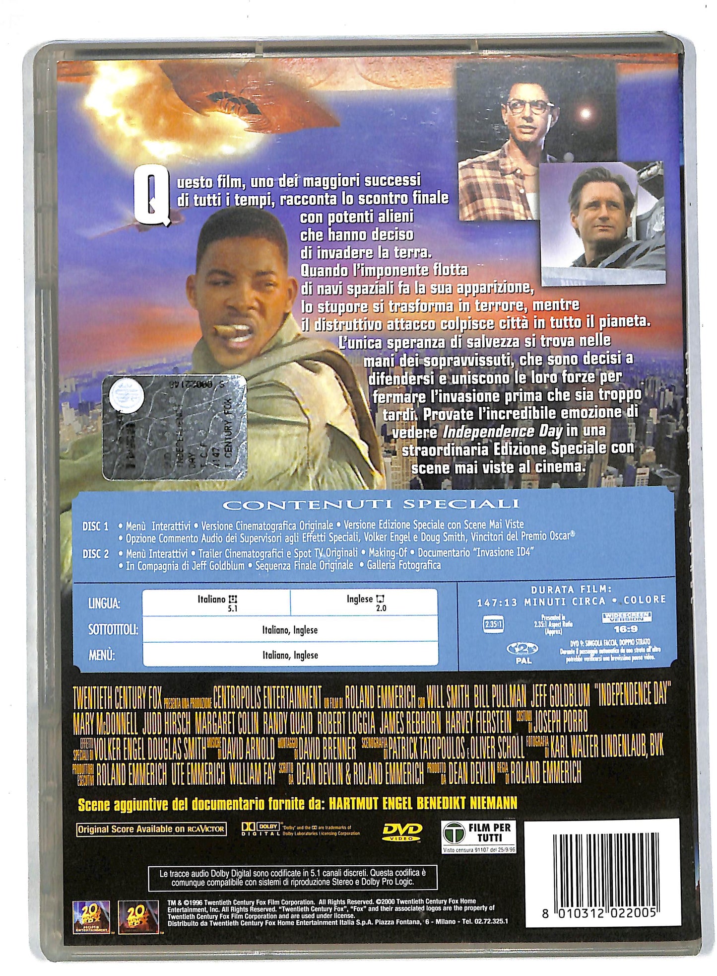 EBOND Independence EDIZIONE SPECIALE DVD DB570108