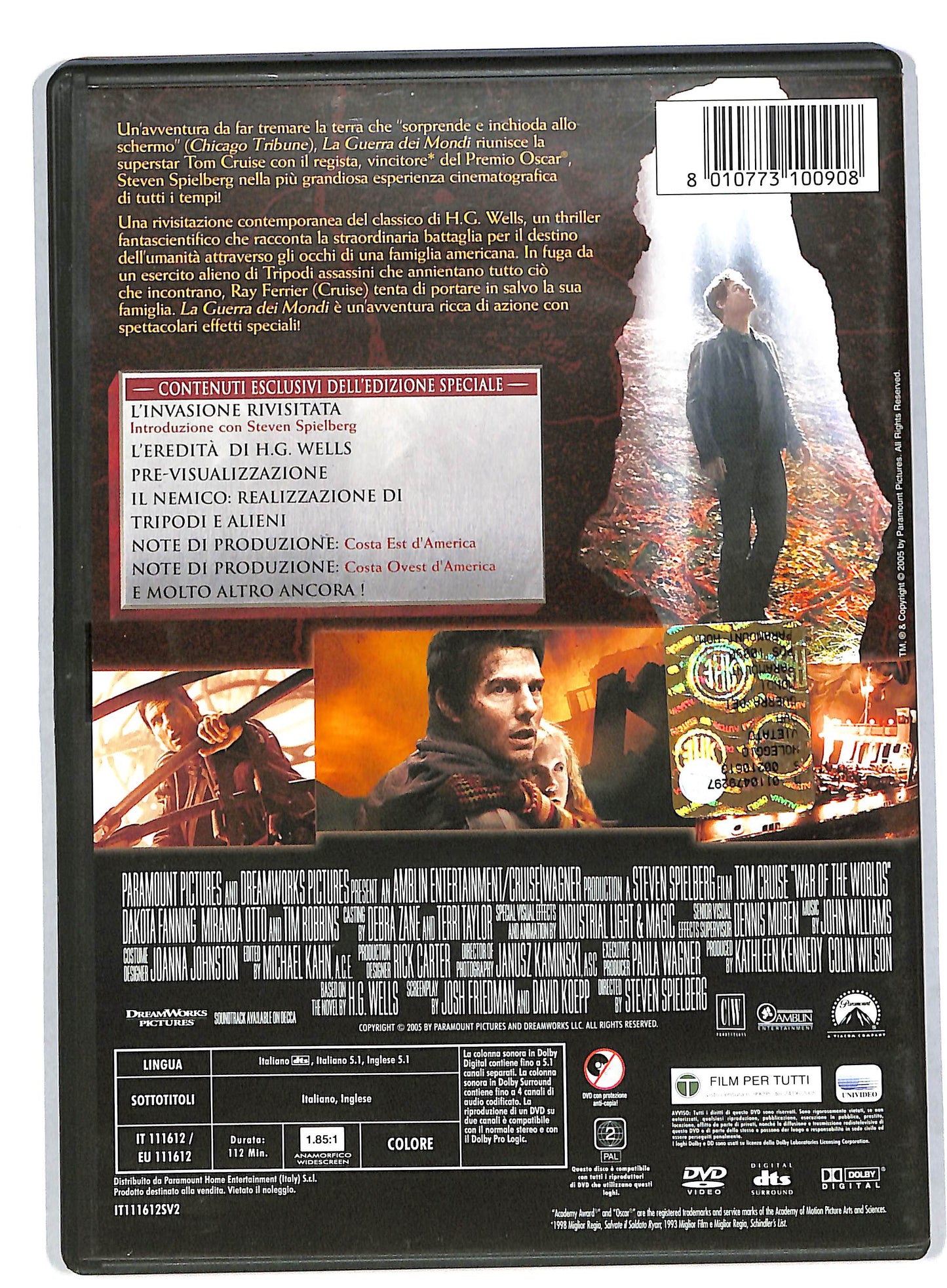 EBOND La Guerra Dei Mondi EDIZIONE SPECIALE DVD DB570140