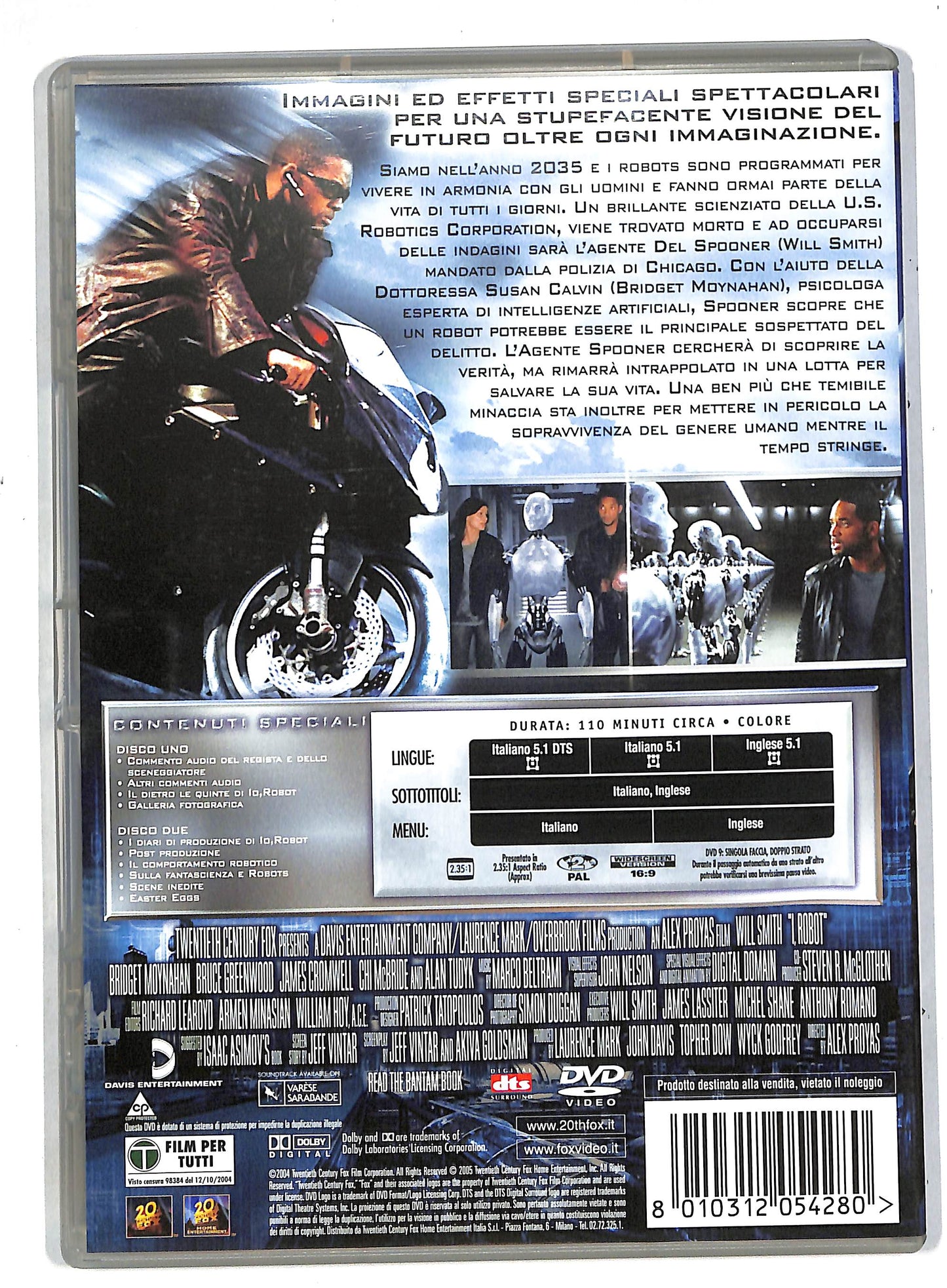 EBOND Io, Robot EDIZIONE SPECIALE DVD DB570302