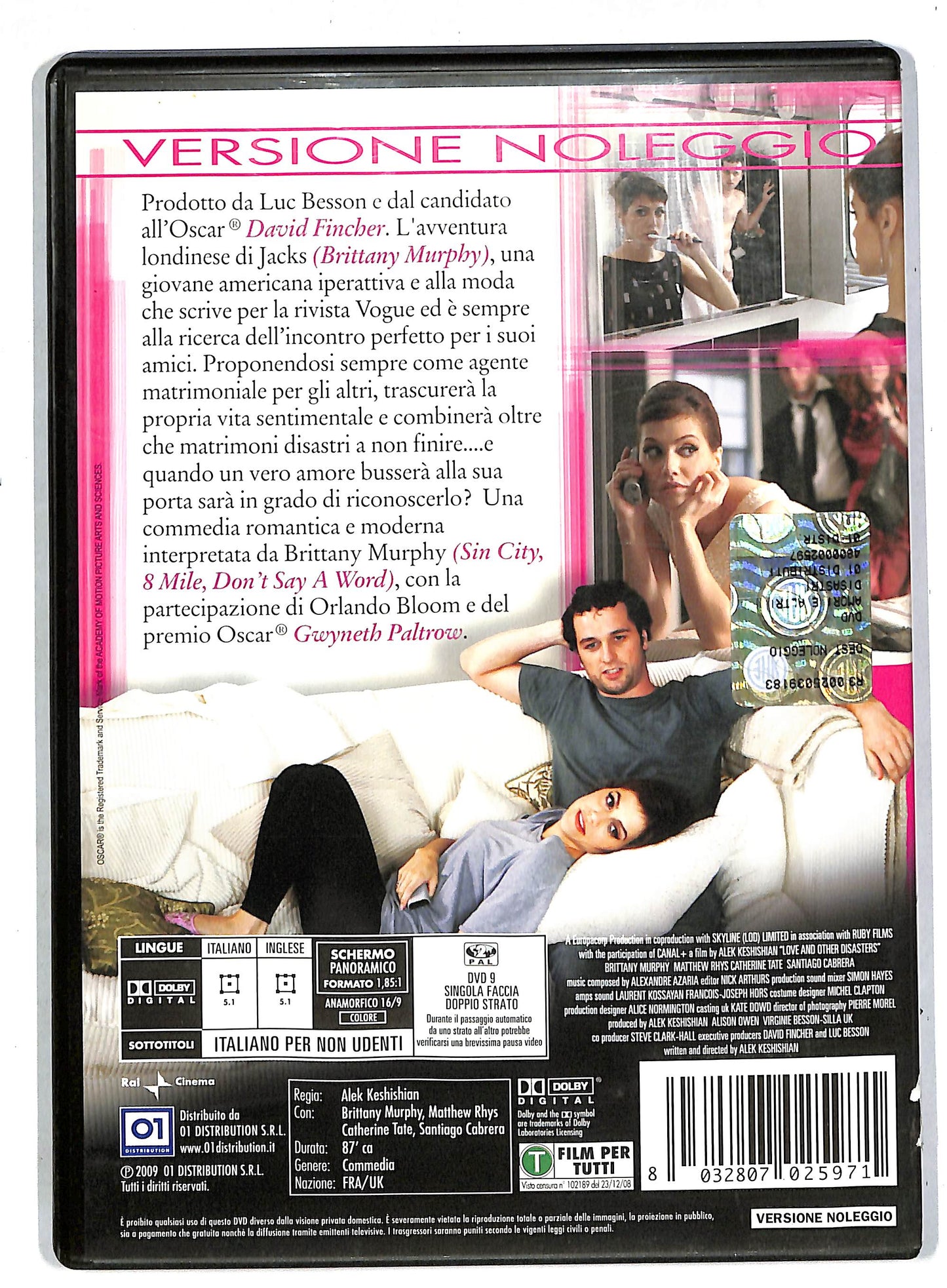 EBOND Amore E Altri Disastri NOLEGGIO DVD DB570362