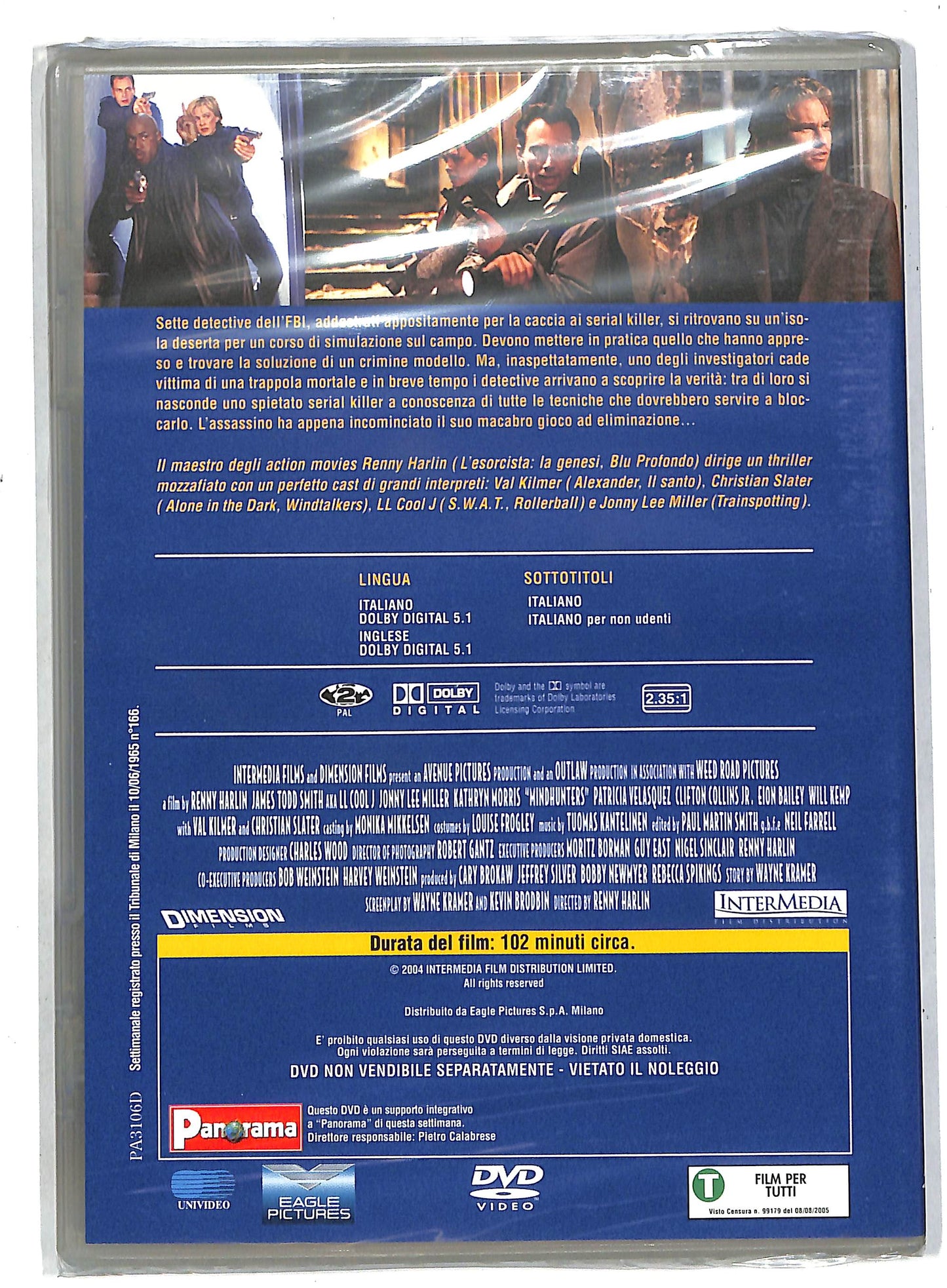 EBOND Nella mente del serial killer EDITORIALE DVD DB570810