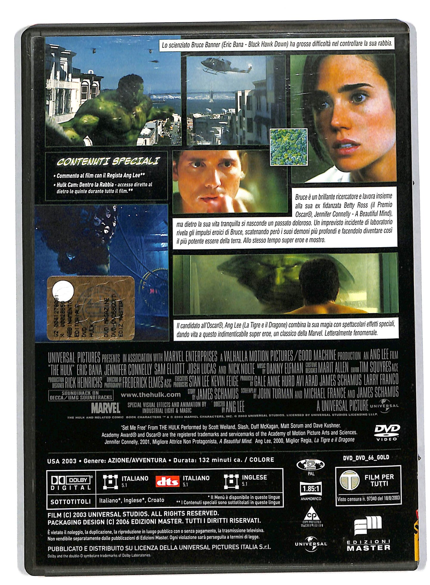 EBOND Hulk EDITORIALE DVD DB571107