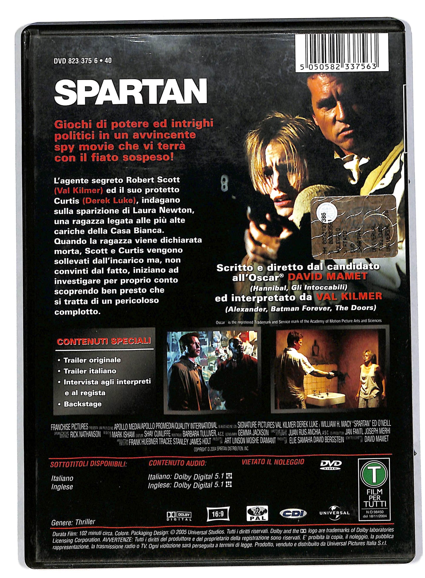 EBOND Spartan DVD DB571135