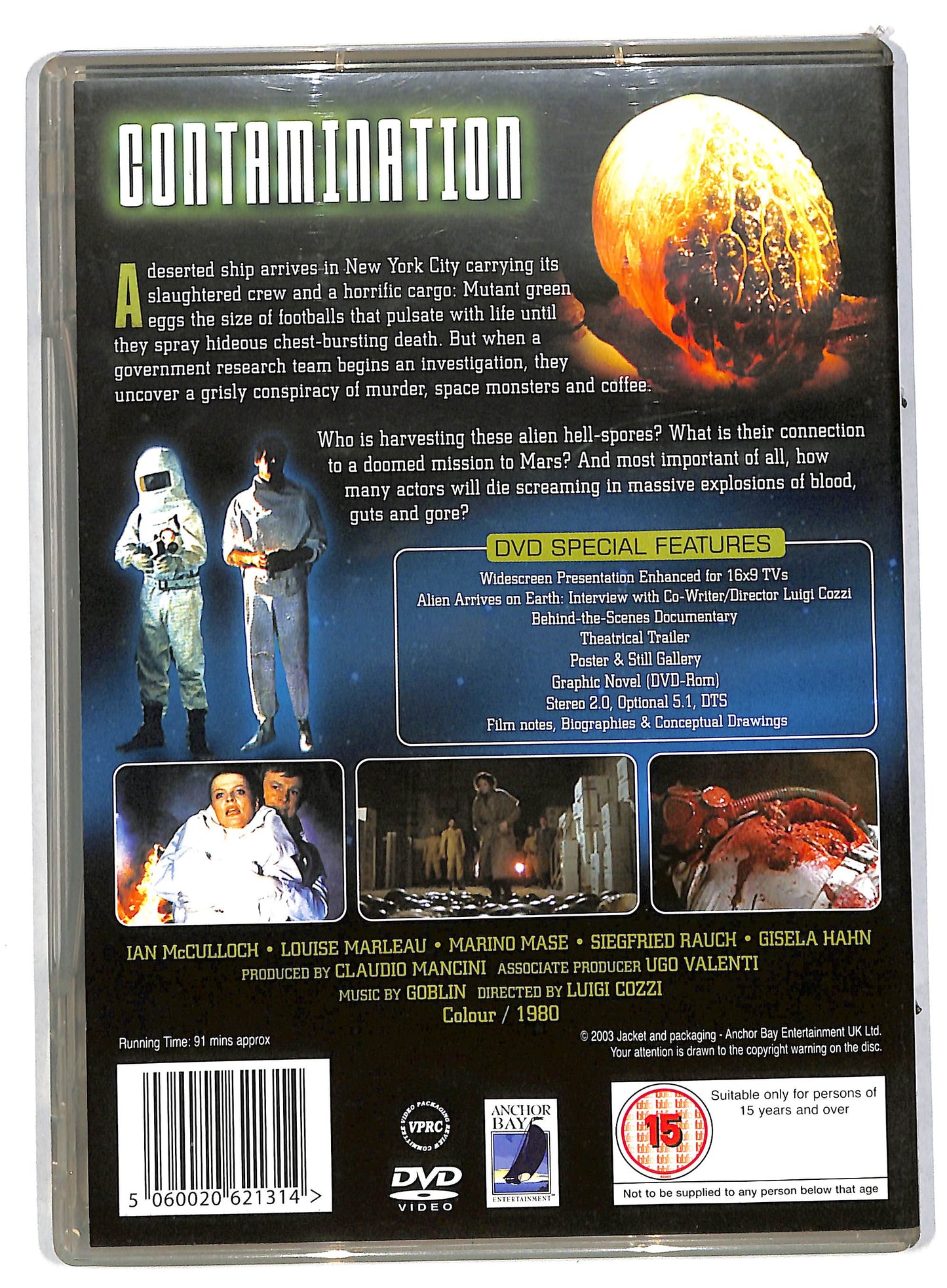 EBOND Contamination Versione UK DVD DB571143