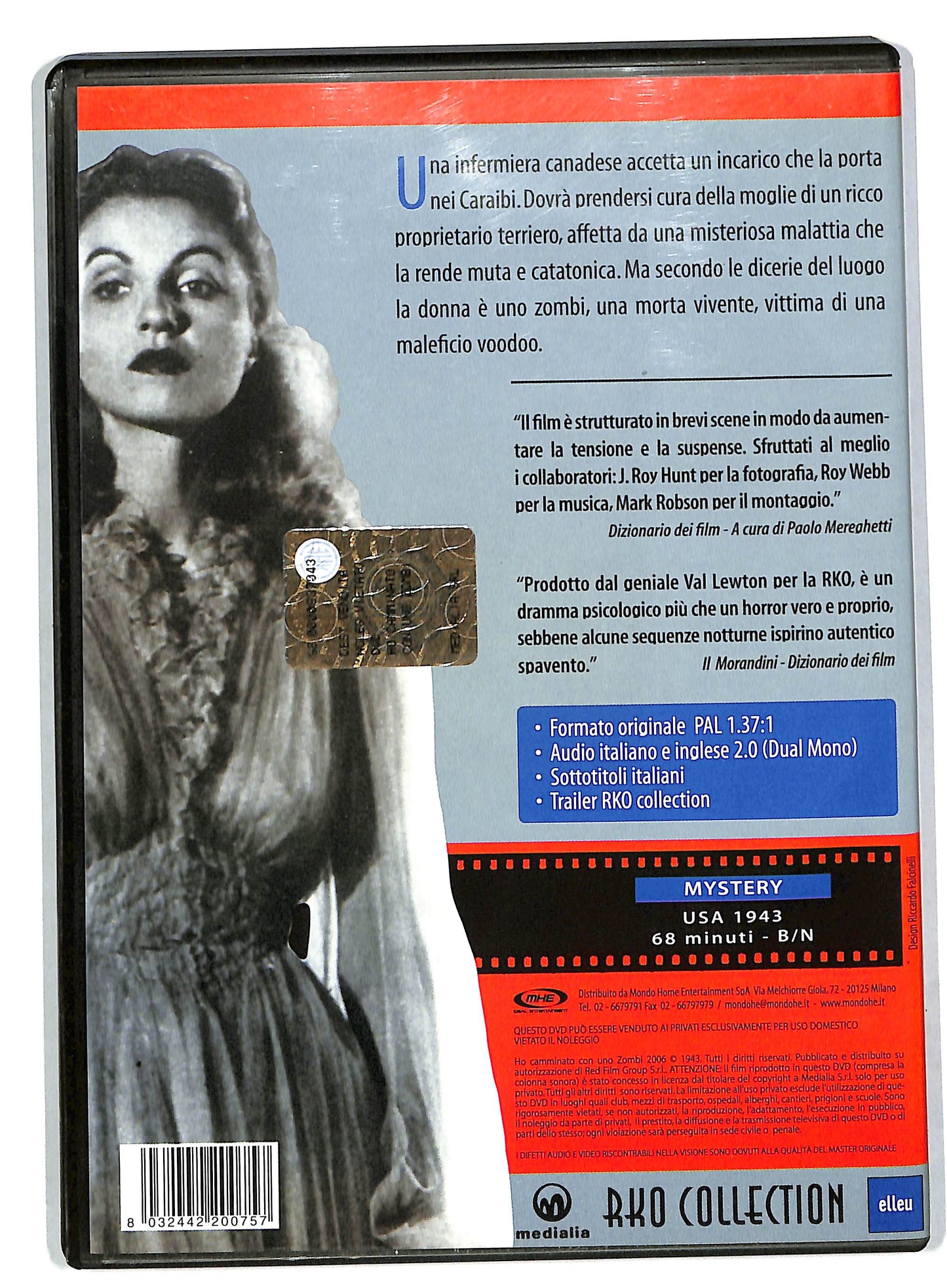 EBOND Ho camminato con uno zombie DVD DB571323