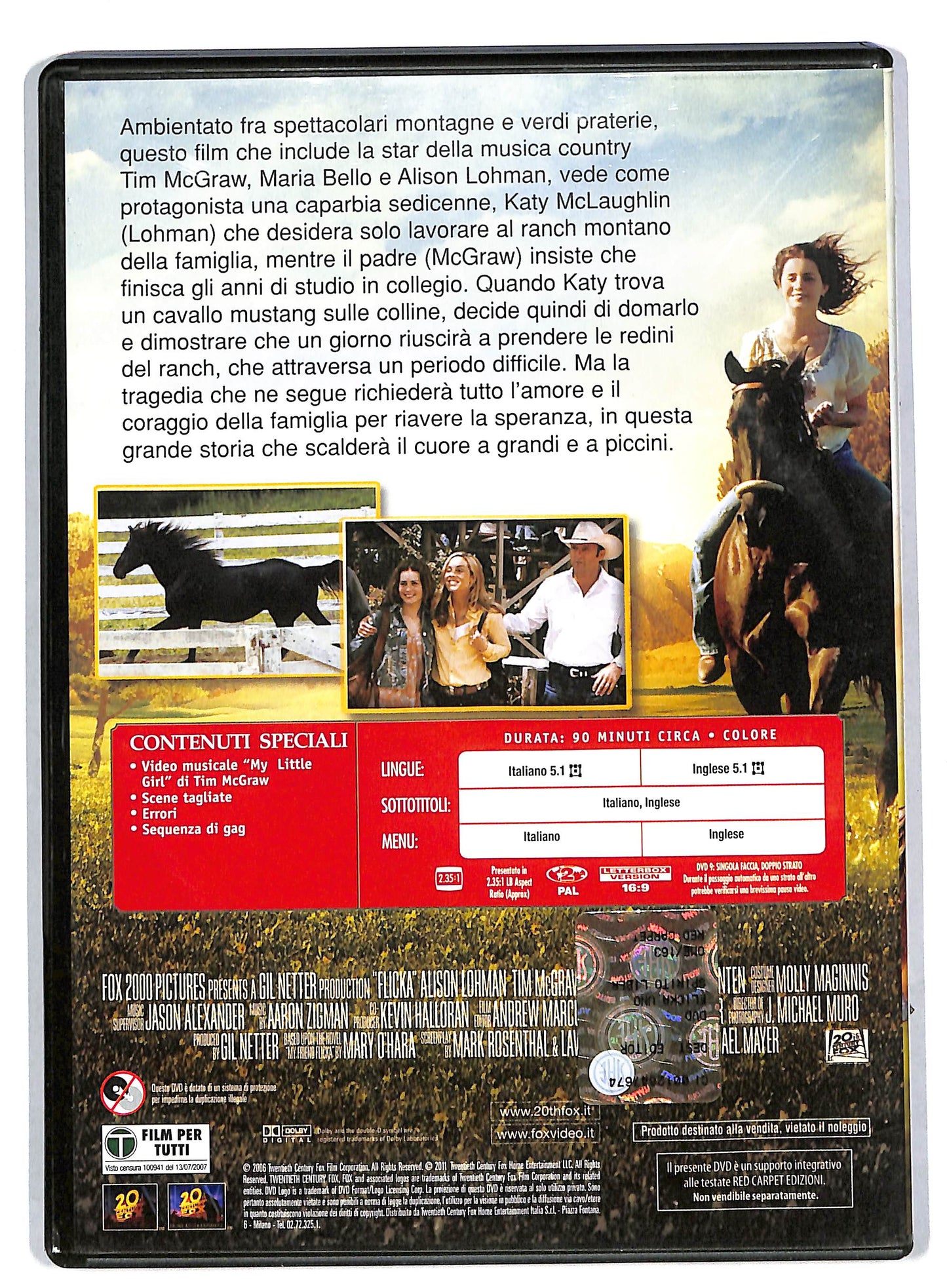 EBOND Flicka - Uno spirito libero EDITORIALE DVD DB571343
