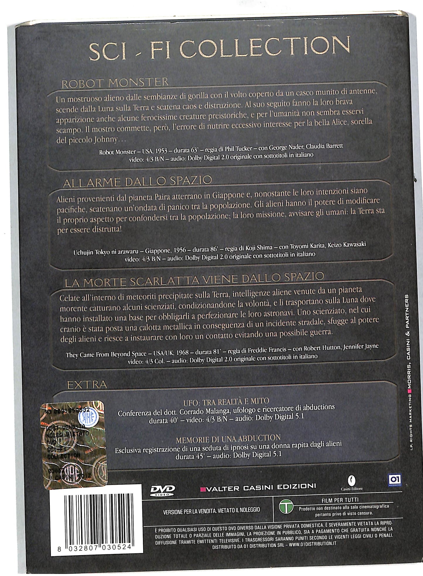 EBOND Sci-fi Collection SLIPCASE DVD DB571617