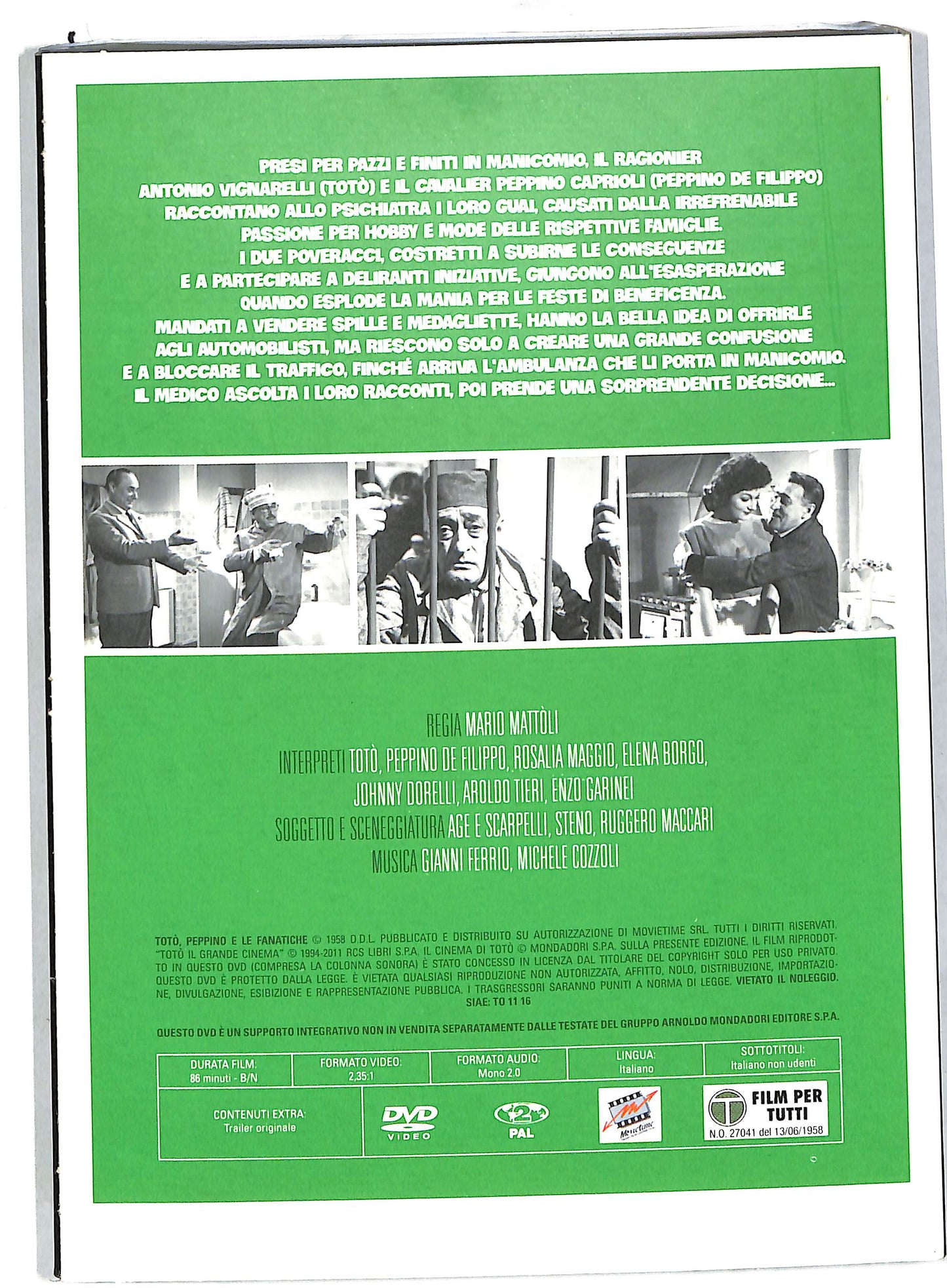 EBOND Toto Peppino e le fanatiche  EDITORIALE DVD DB571632