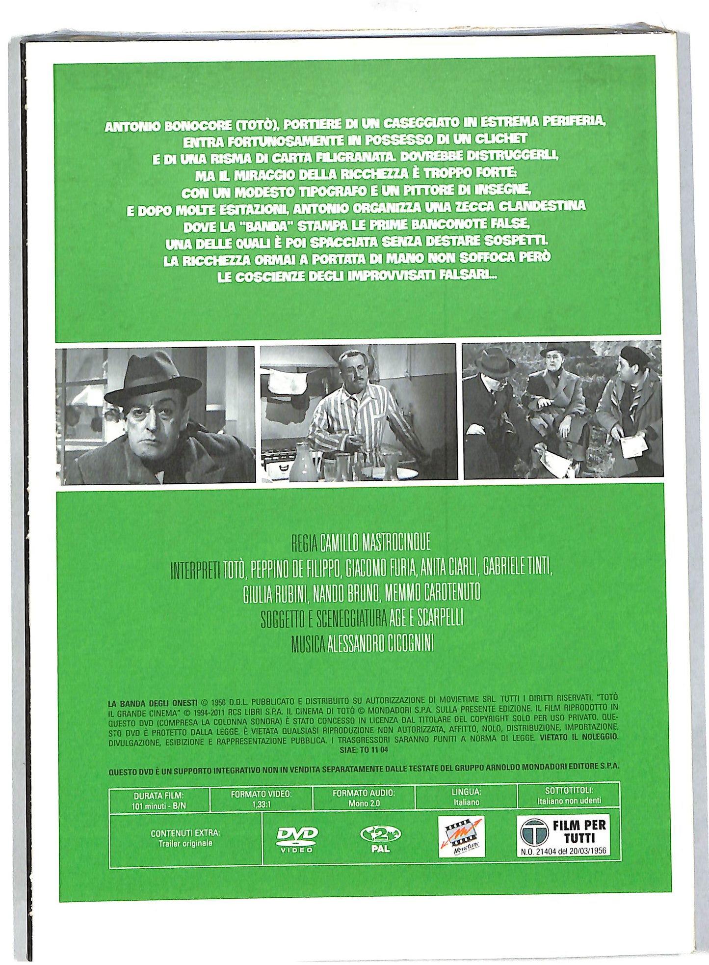 EBOND La banda degli onesti EDITORIALE DVD DB571635