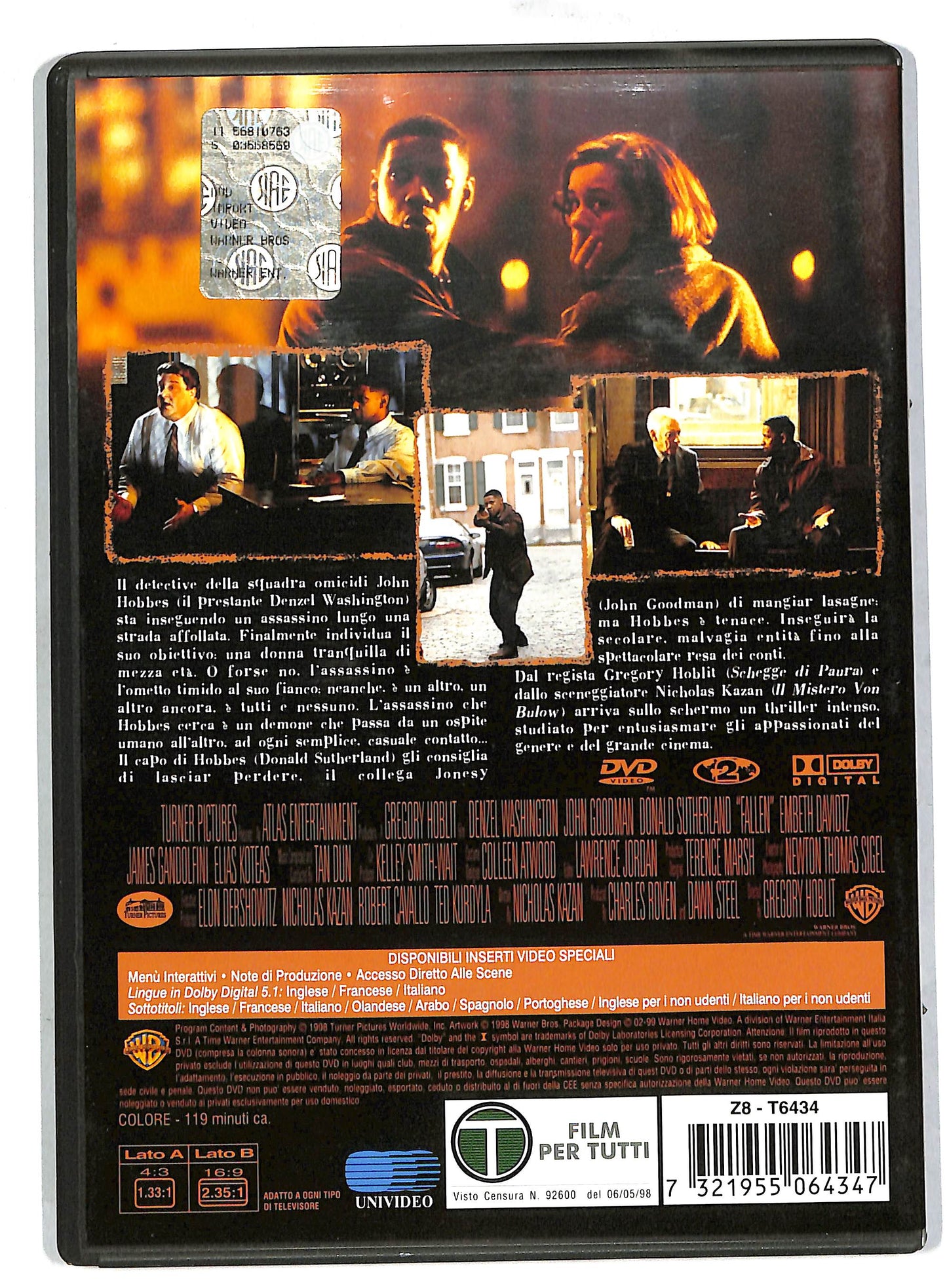 EBOND Il tocco del male DVD DB571807