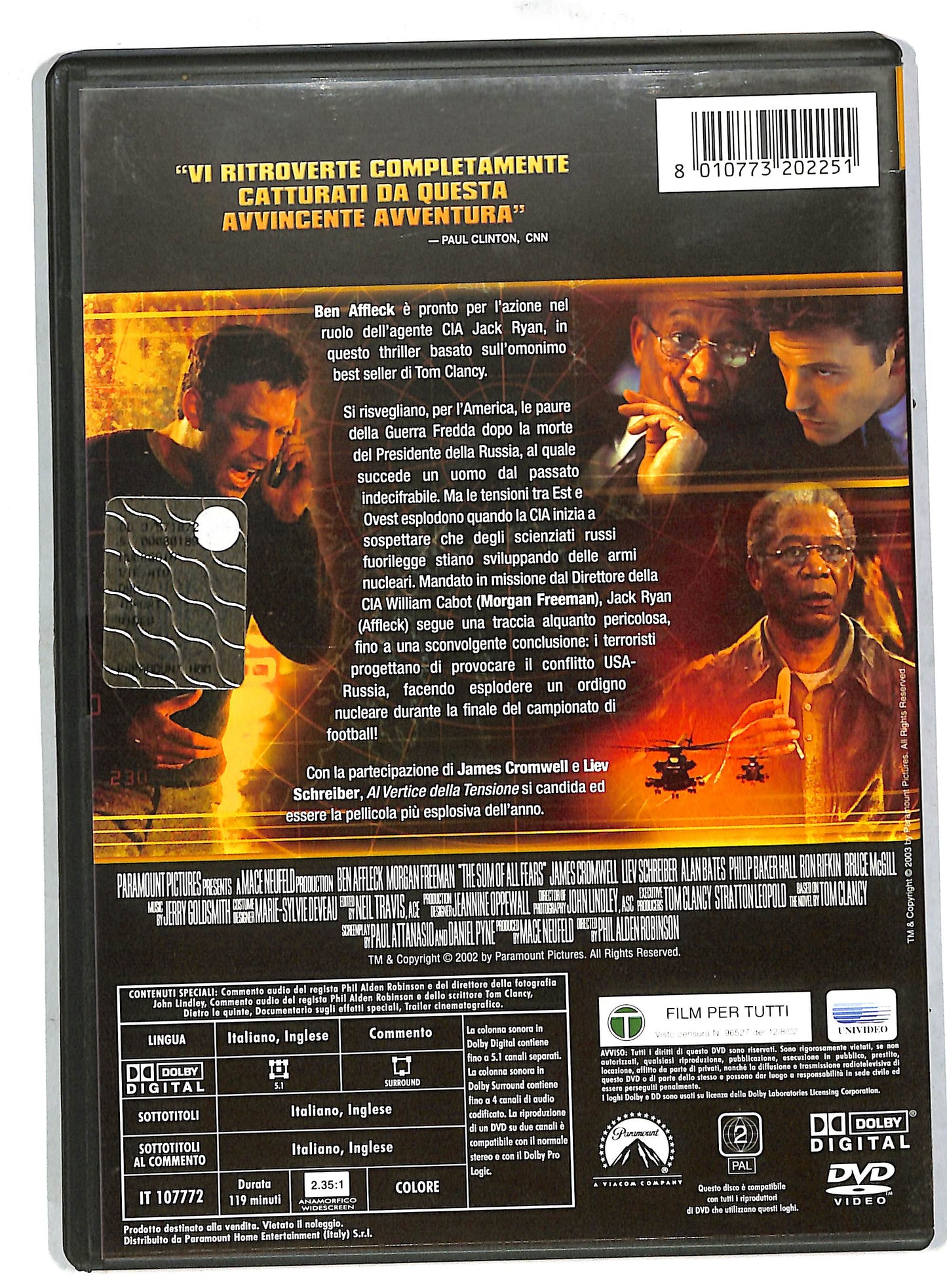 EBOND Al vertice della tensione DVD DB571809