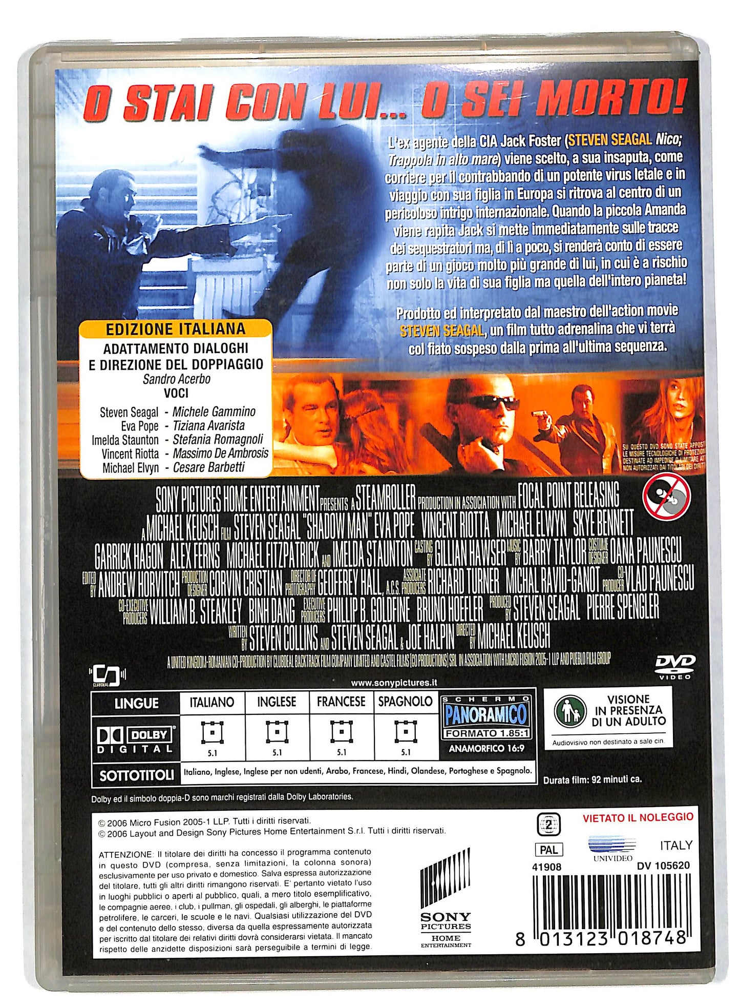 EBOND Shadow Man - Il triangolo del terrore  DVD DB571831