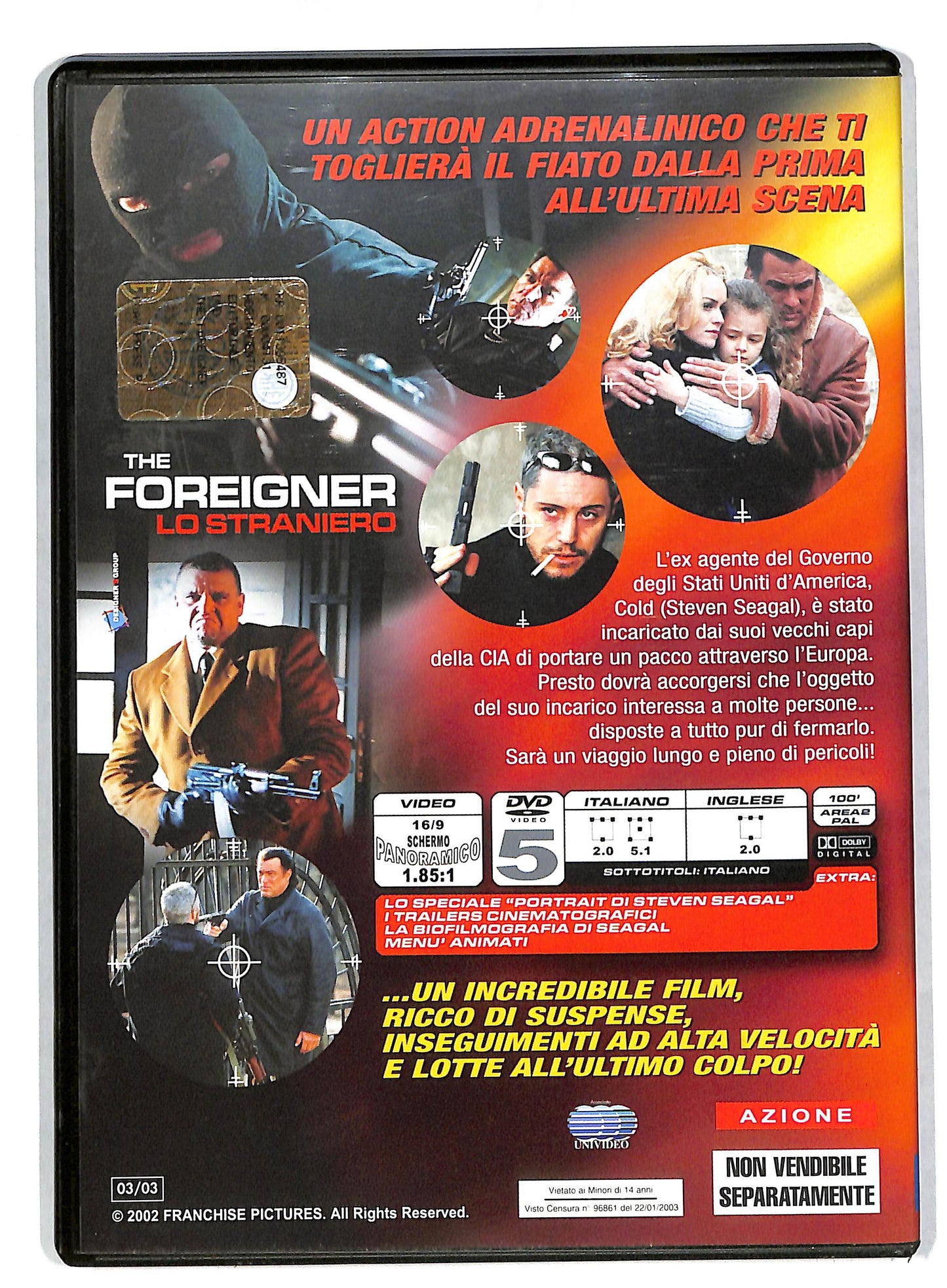 EBOND The Foreigner - Lo straniero EDITORIALE DVD DB571842