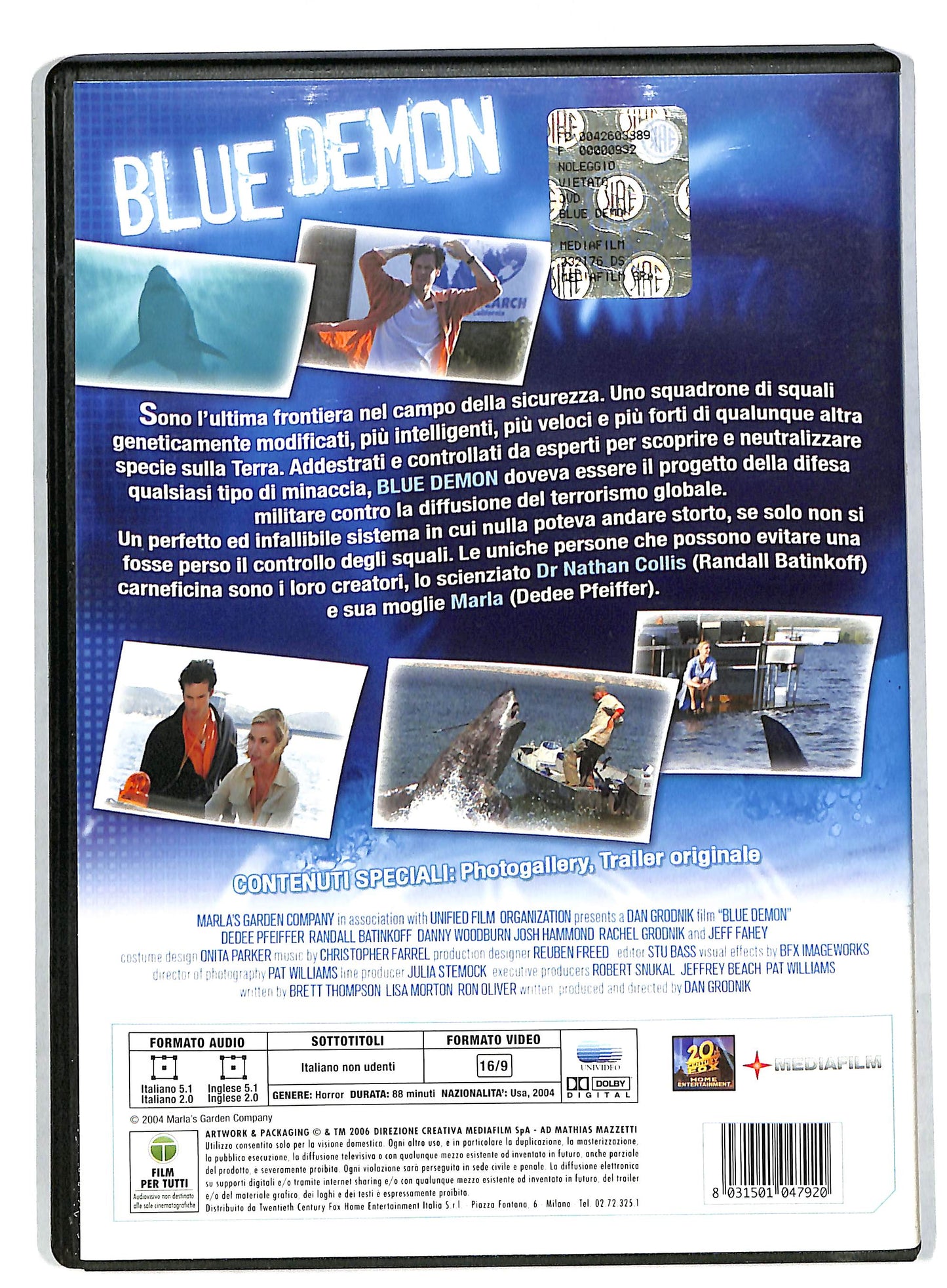 EBOND Blue demon DVD DB571851