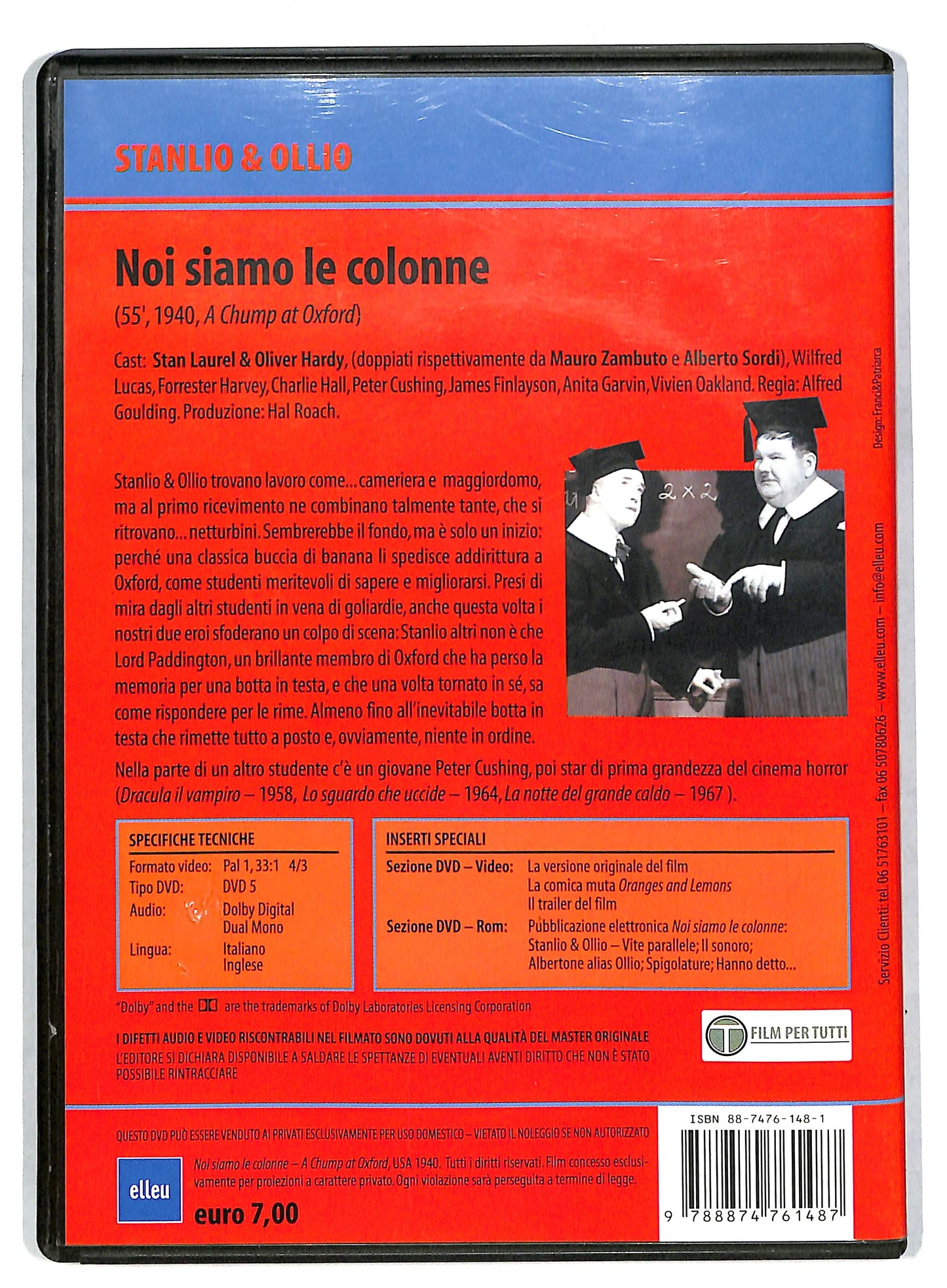 EBOND Noi siamo le colonne - Stanlio e ollio DVD DB571854