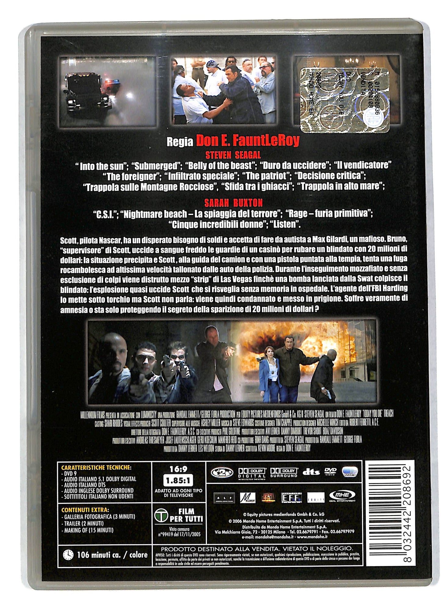 EBOND Today You Die DVD DB572105
