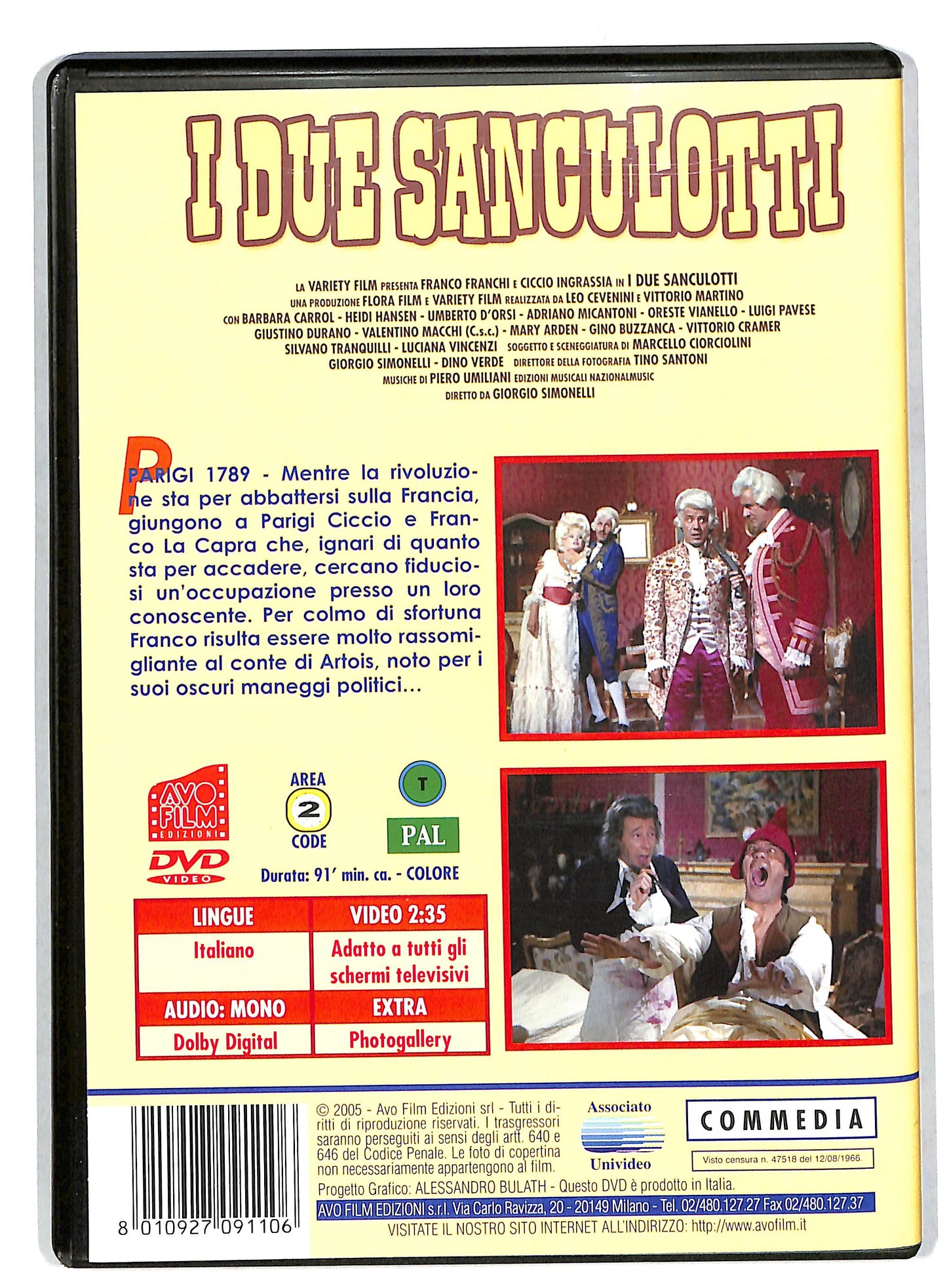 EBOND I Due Sanculotti  DVD DB572107