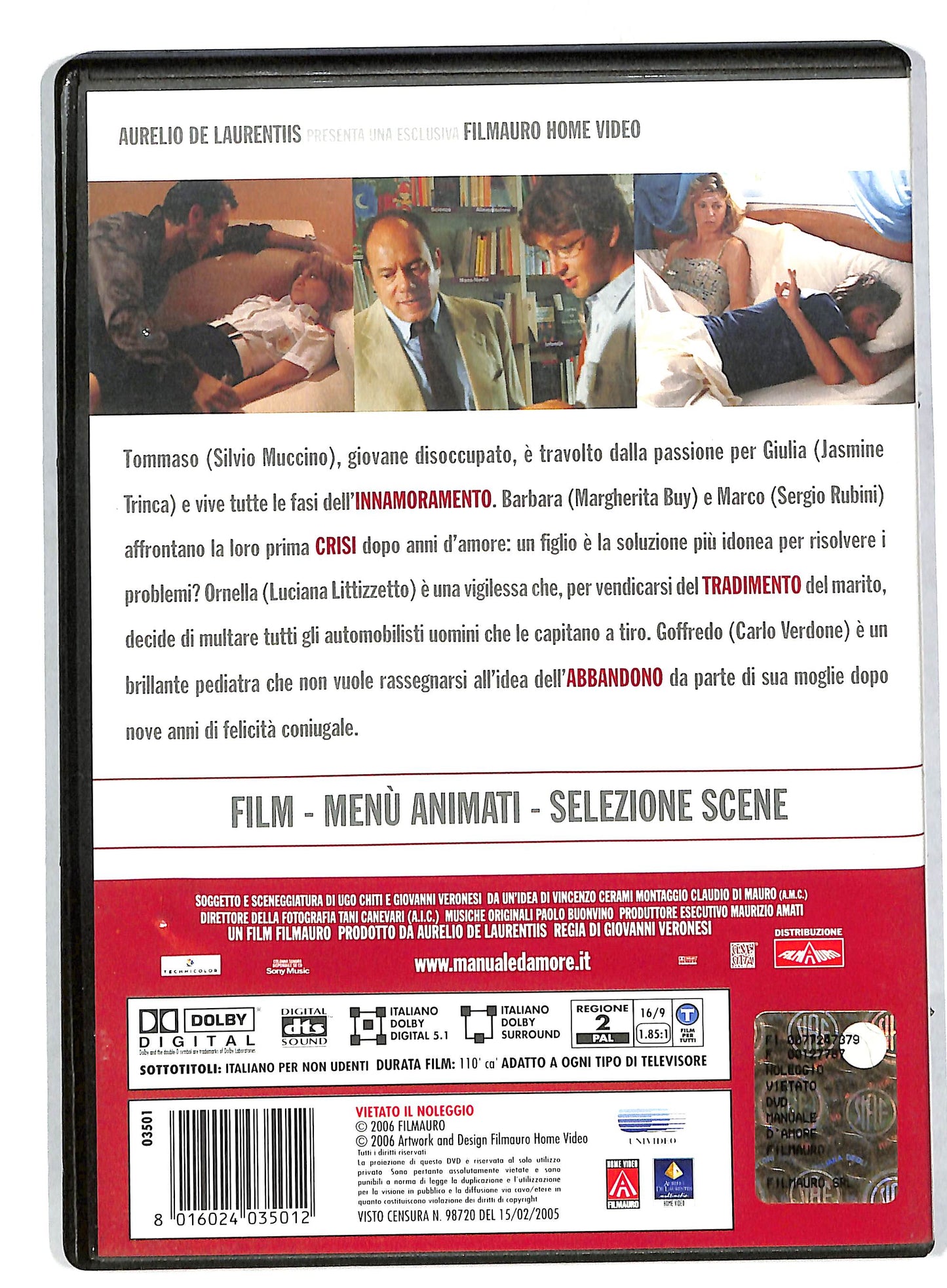 EBOND Manuale D'amore DVD DB572151