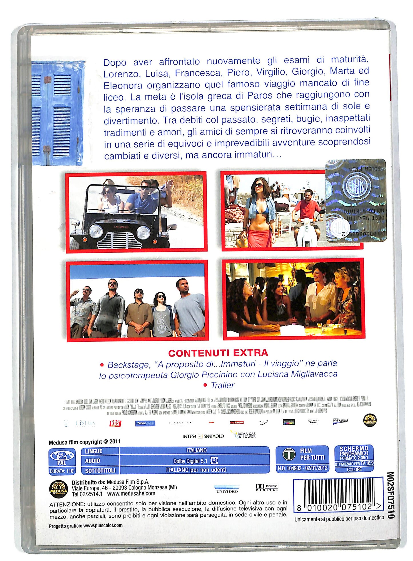 EBOND Immaturi Il Viaggio DVD DB572162