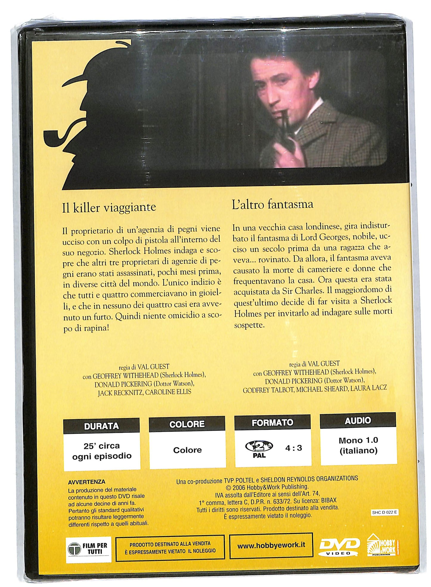 EBOND Sherlock Holmes - Il killer viaggiante EDITORIALE  DVD DB573121