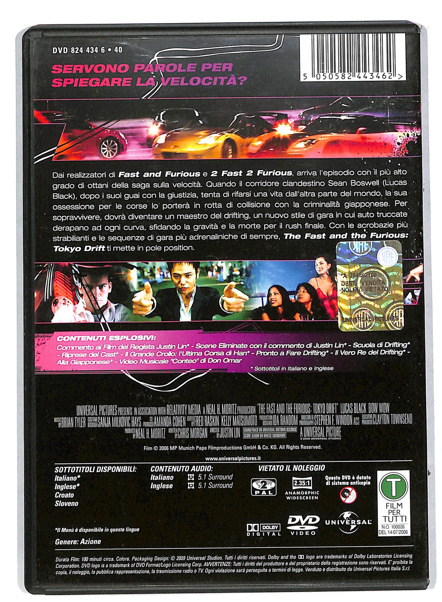 EBOND The fast and the furious - Tokyo drift  DVD DB575141