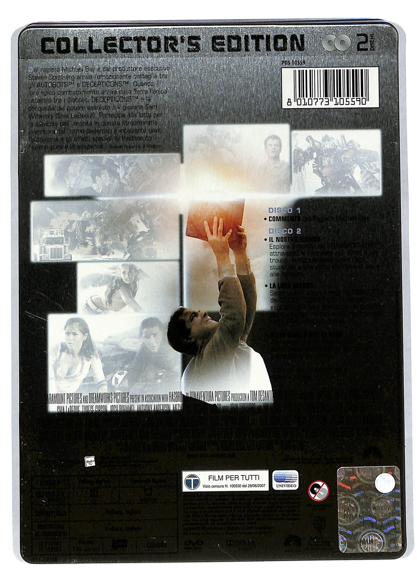 EBOND Transformers STEELBOOK 2 dischi DVD DB575144