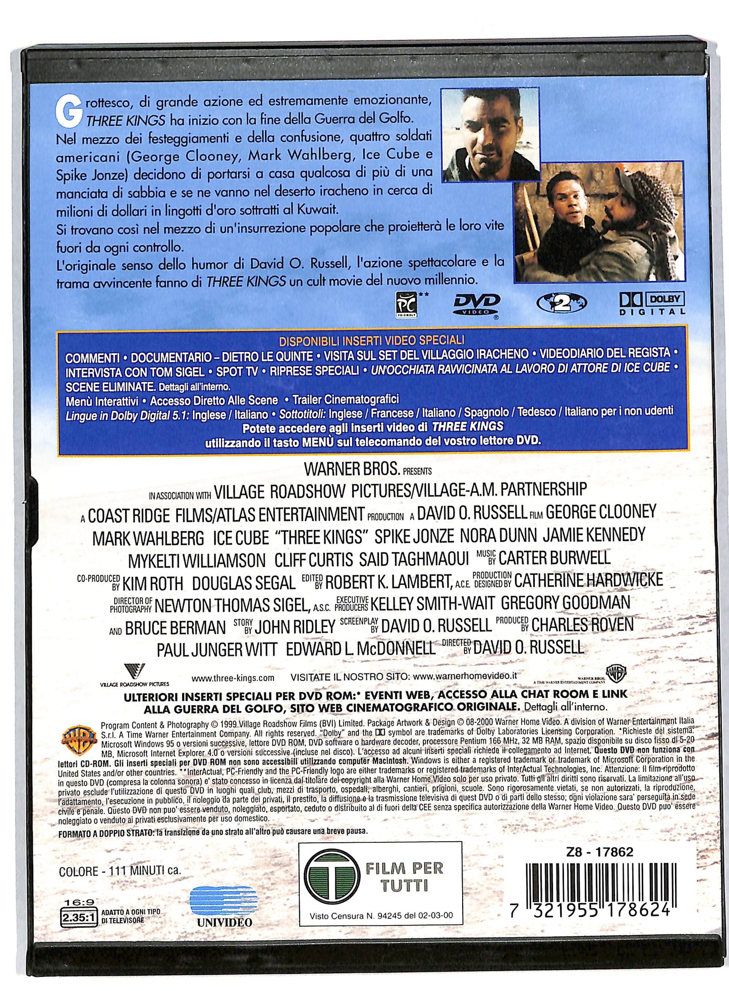 EBOND Three Kings SNAPPER DVD DB575148