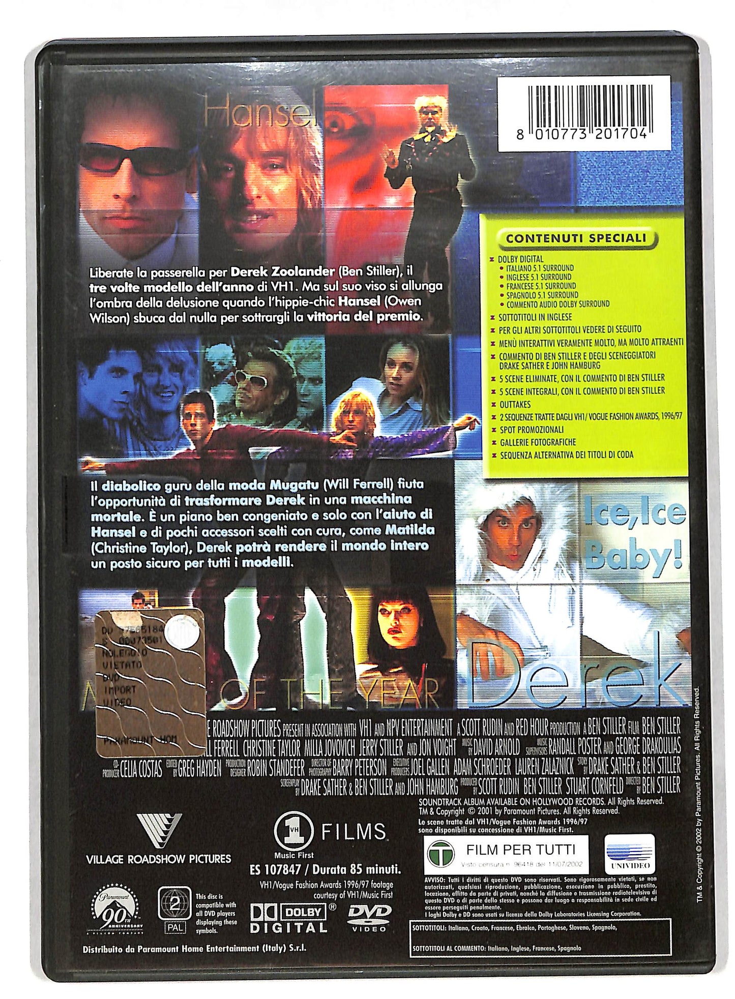 EBOND Zoolander DVD DB576606