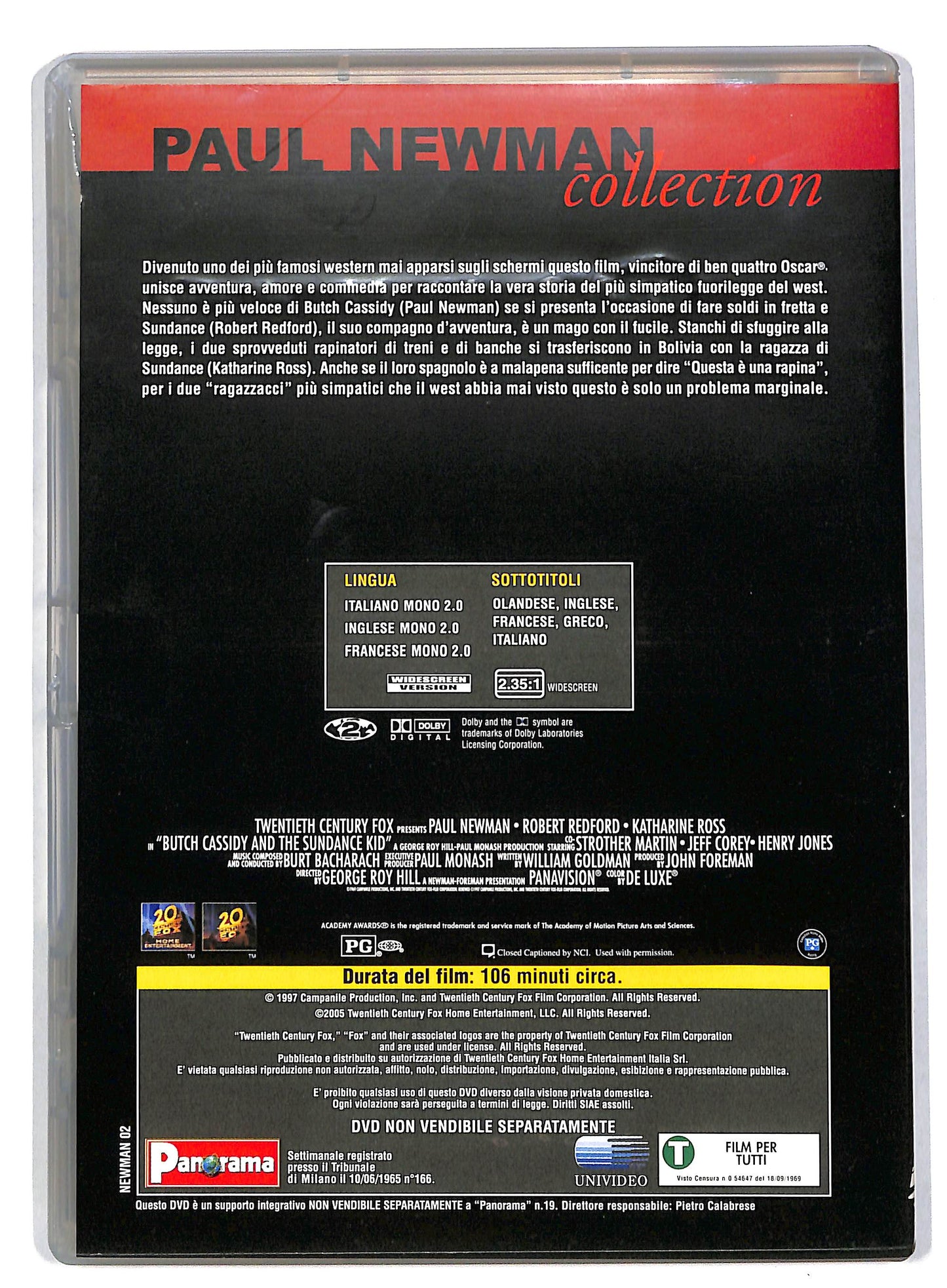EBOND Butch Cassidy EDITORIALE DVD DB578606