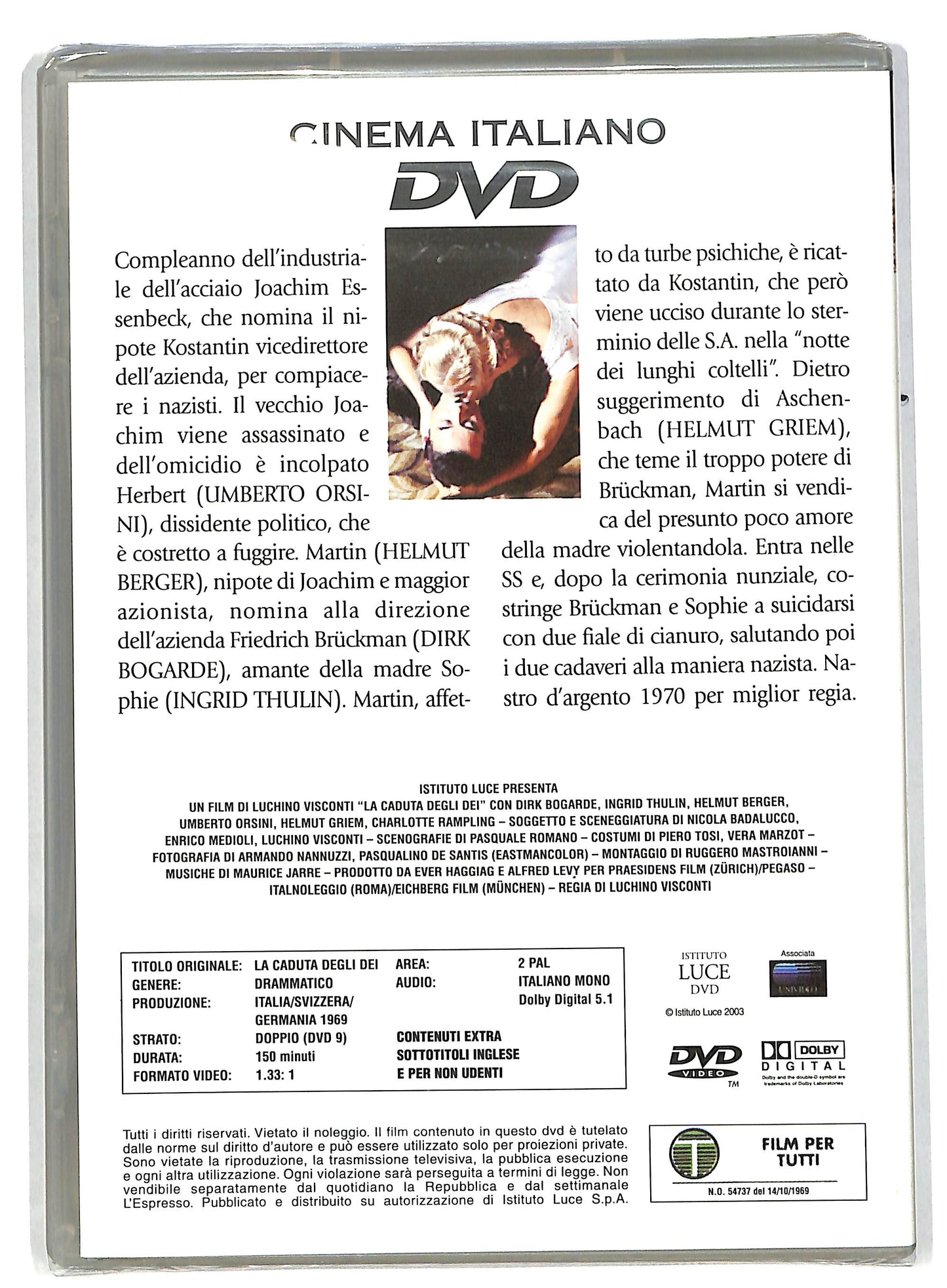 EBOND La caduta degli dei EDITORIALE DVD DB578623