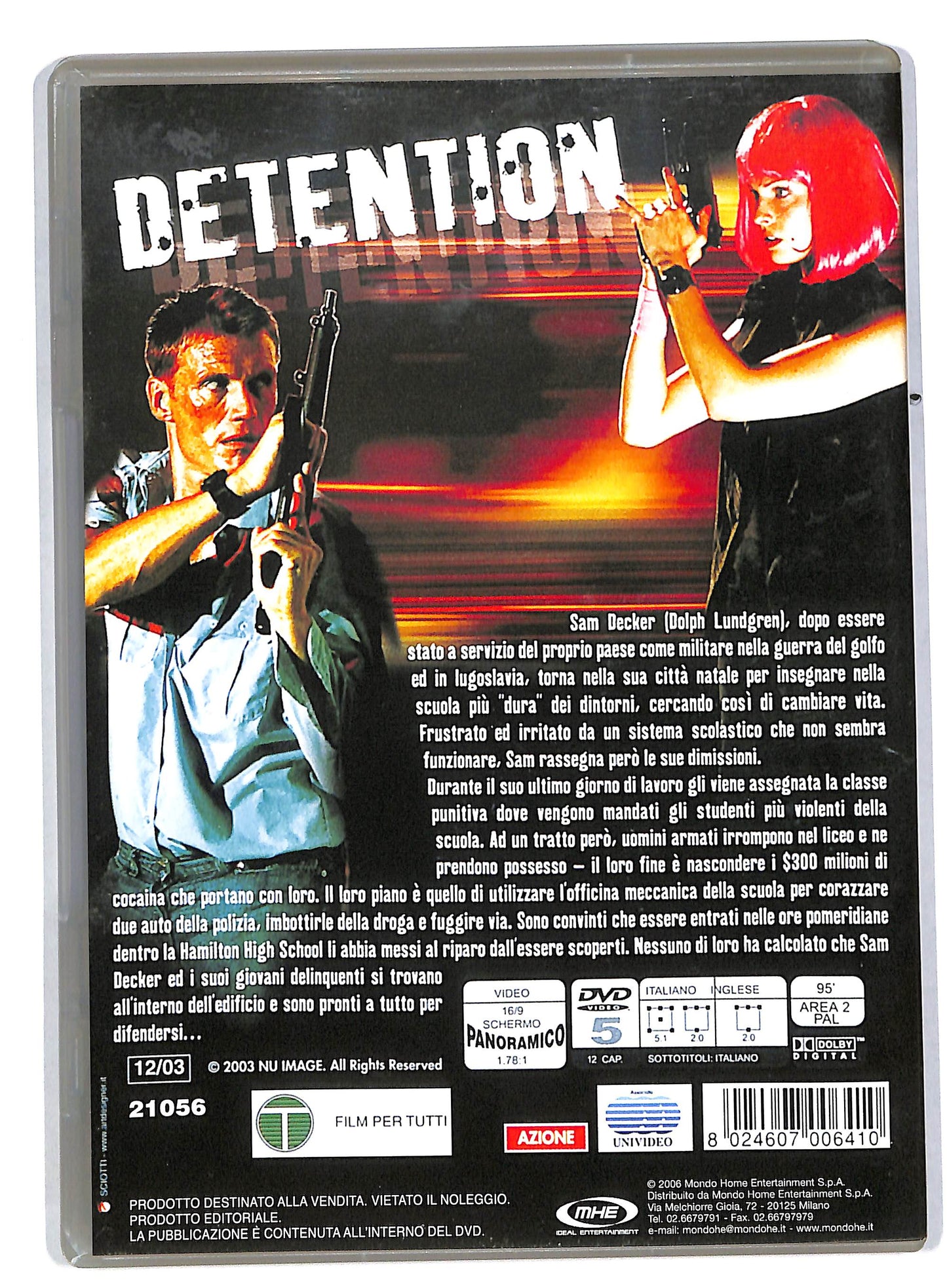 EBOND Detention DVD DB578654