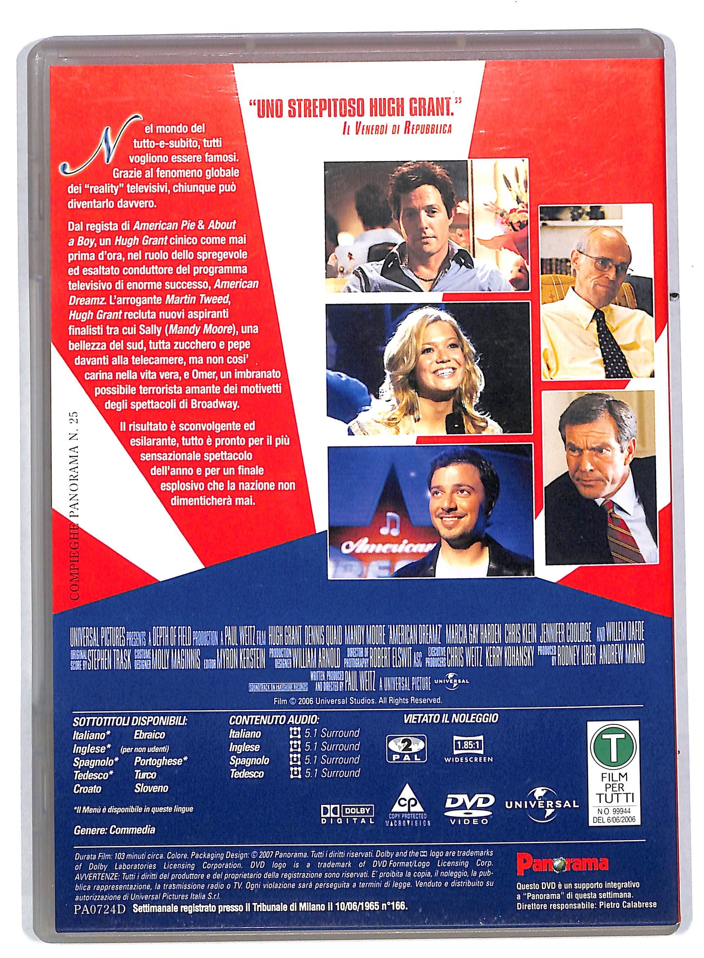 EBOND American Dreamz EDITORIALE DVD DB578656
