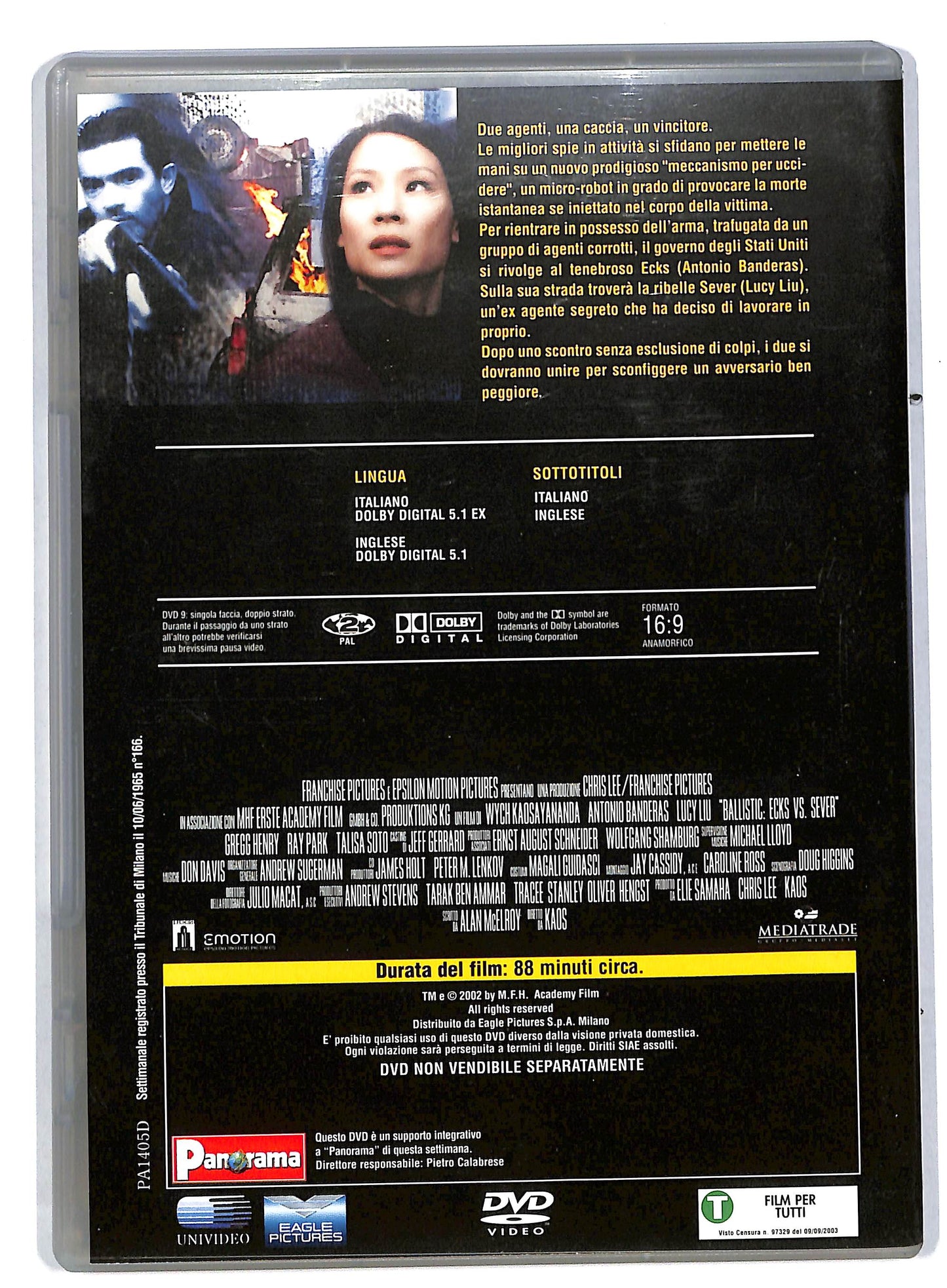 EBOND Ballistic EDITORIALE DVD DB578658