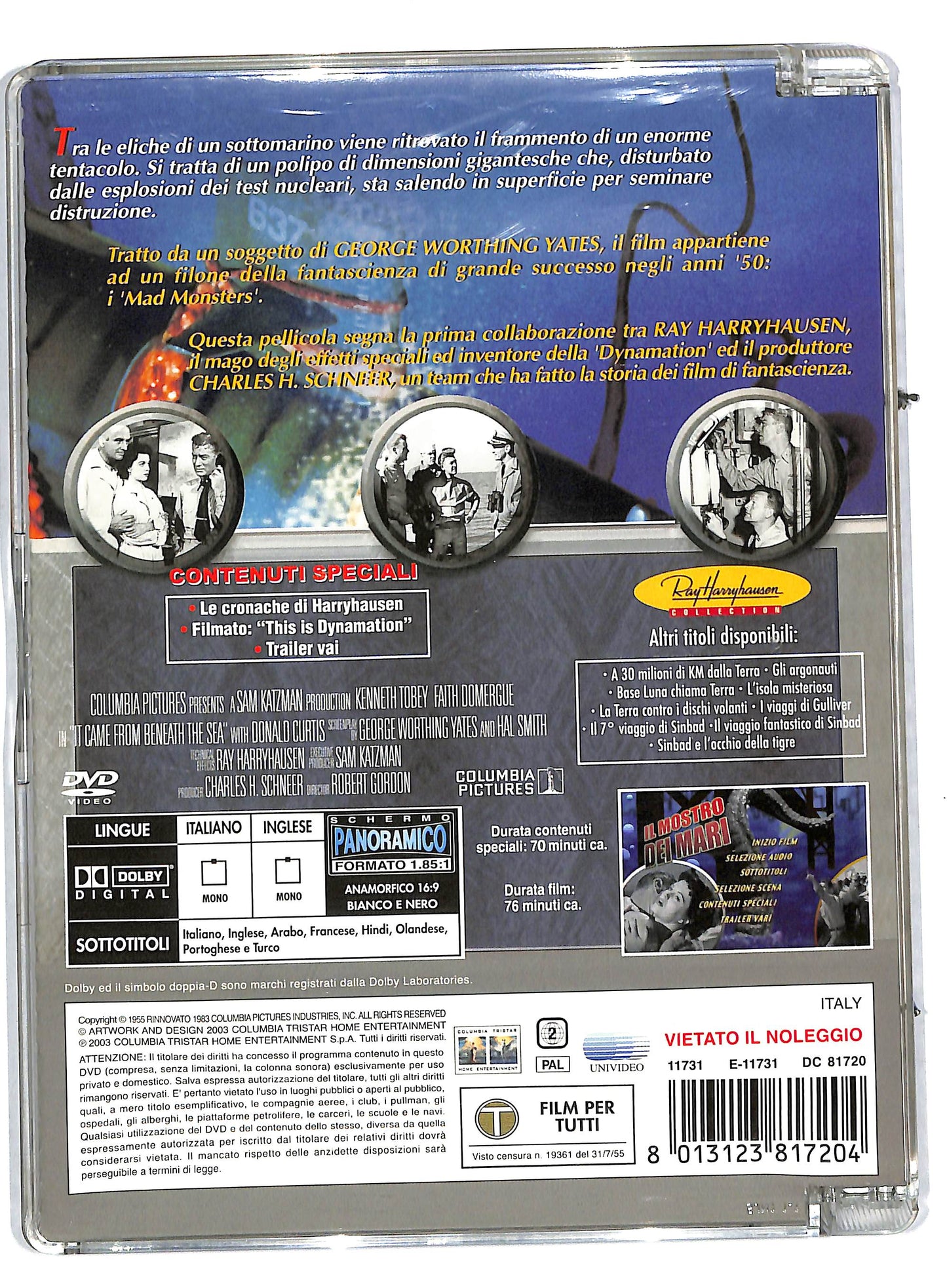 EBOND Il Mostro Dei Mari SJB DVD DB578902