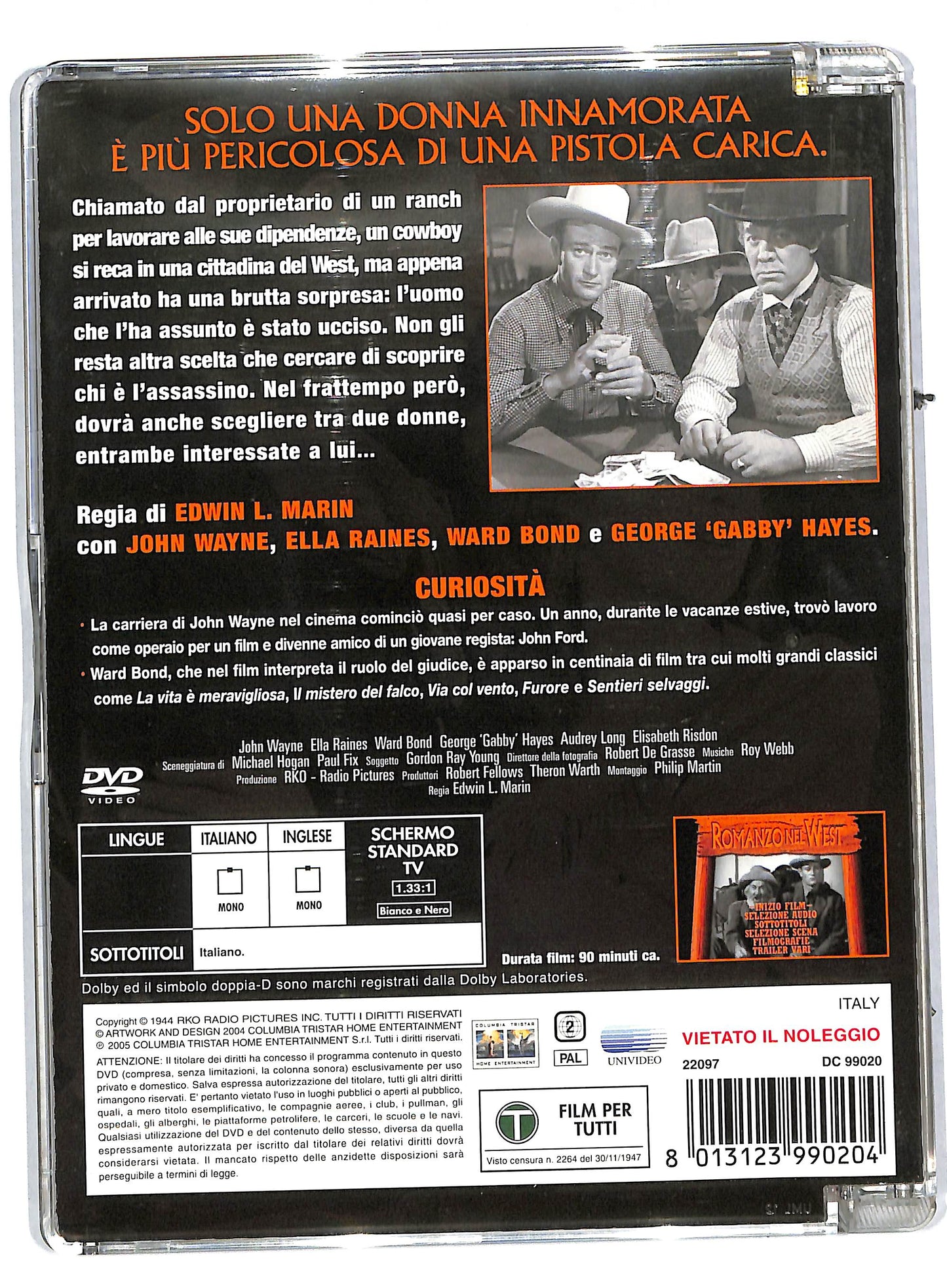 EBOND Romanzo del West SJB DVD DB578909