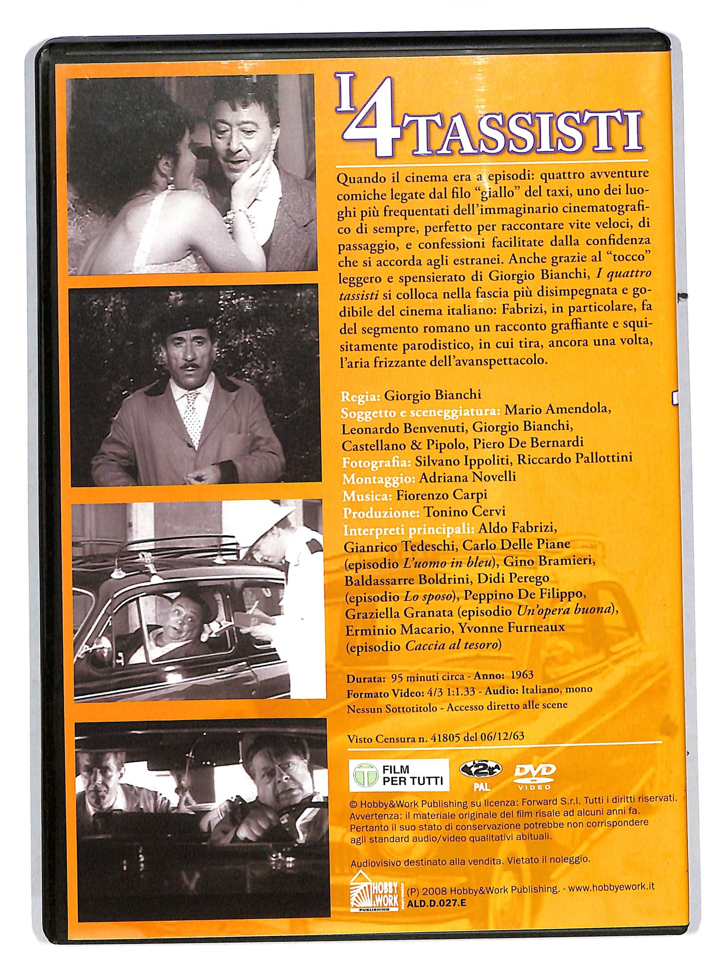 EBOND I 4 tassisti EDITORIALE DVD DB578913