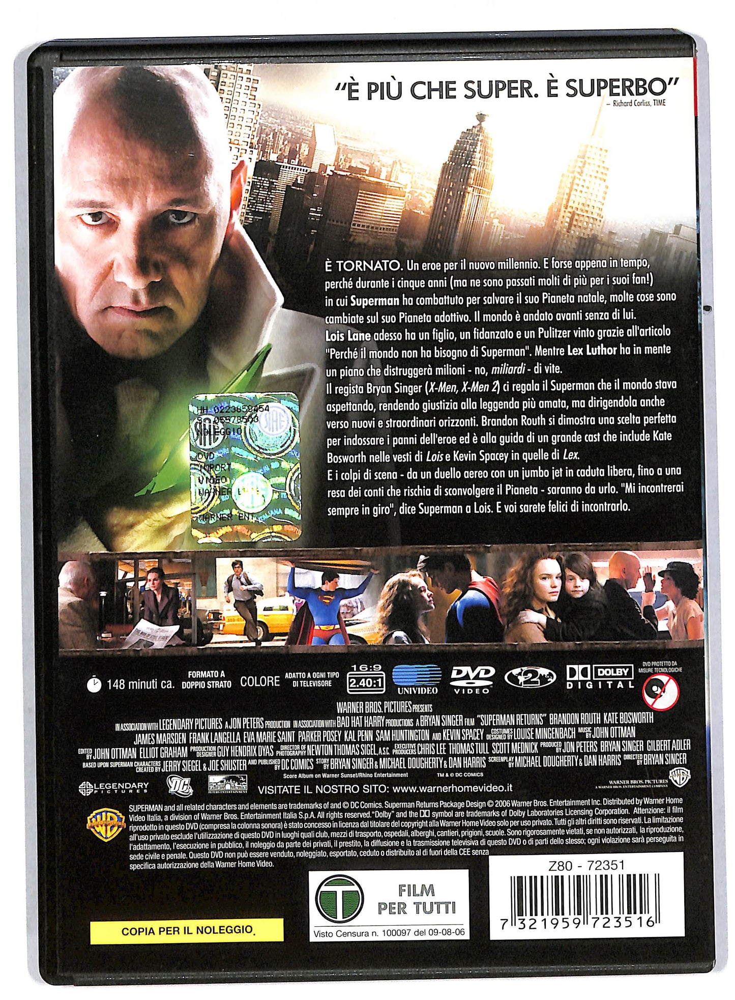 EBOND Super man returns NOLEGGIO DVD DB578946