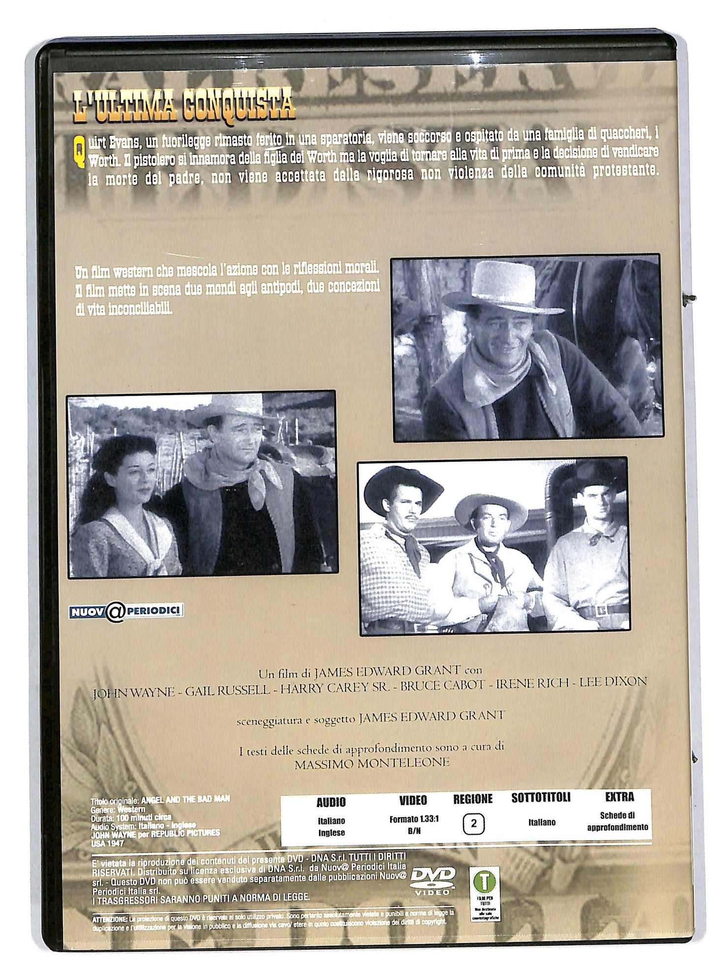 EBOND L'ultima conquista - John Wayne EDITORIALE DVD DB578954