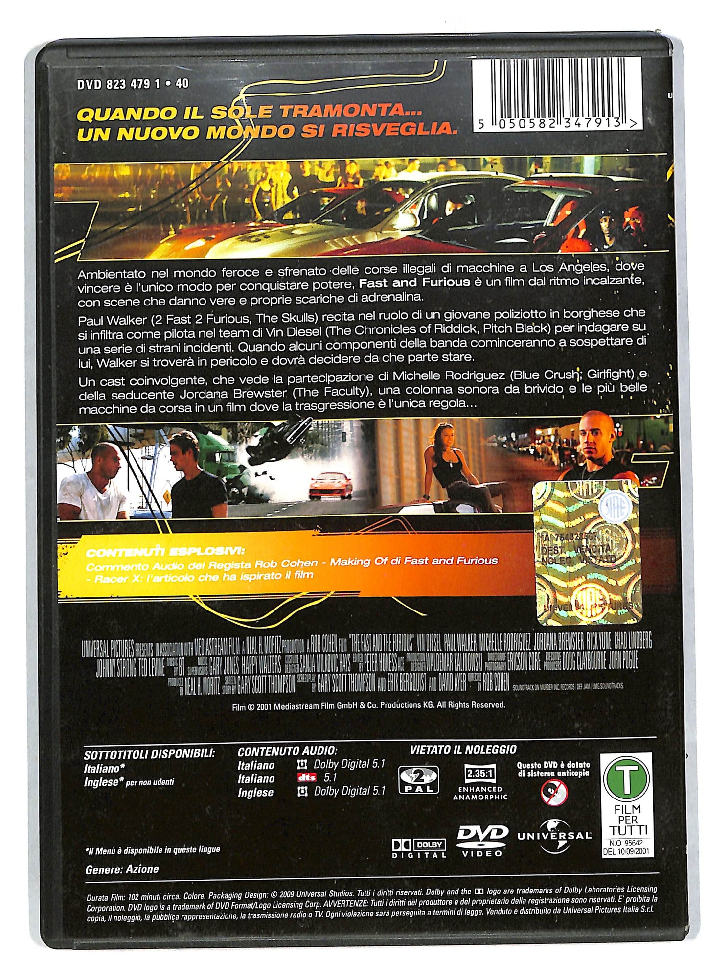 EBOND Fast and furious DVD DB579608