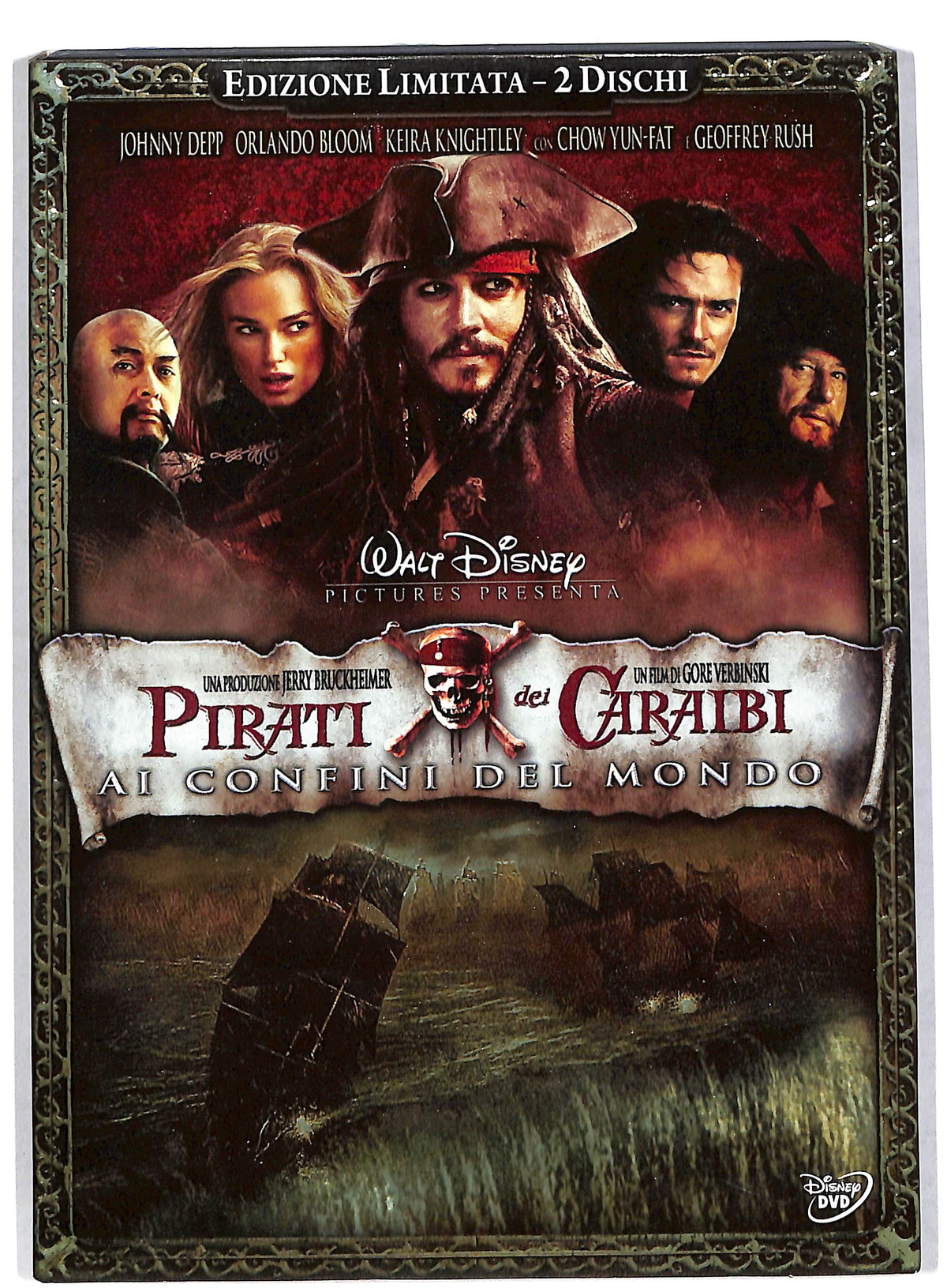 EBOND Pirati Dei Caraibi - Ai Confini Del Mondo EDIZIONE LIMITATA DVD DB579619