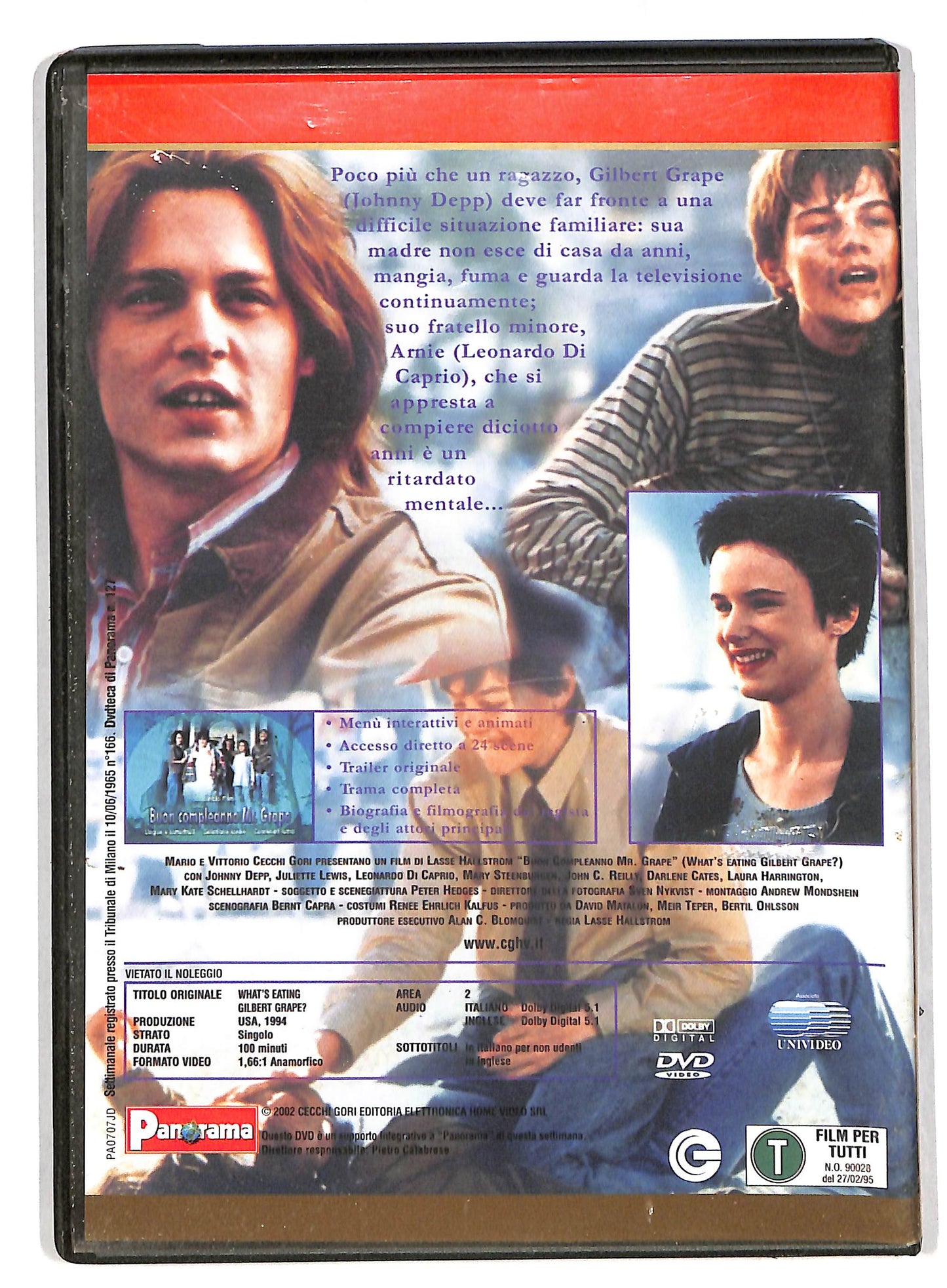 EBOND Buon compleanno Mr Grape EDITORIALE  DVD DB579801