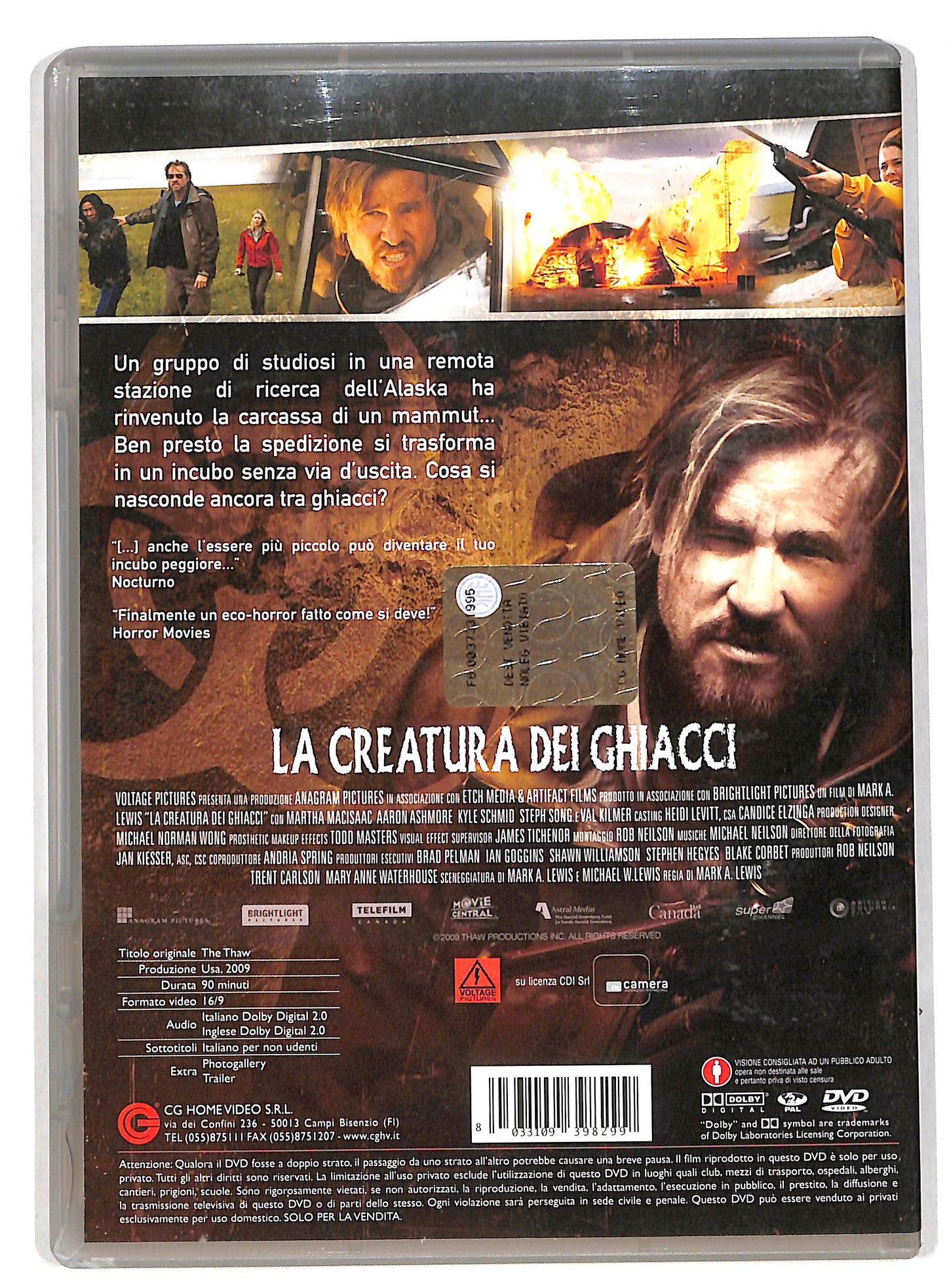 EBOND La creatura dei ghiacci NOLEGGIO DVD DB579803