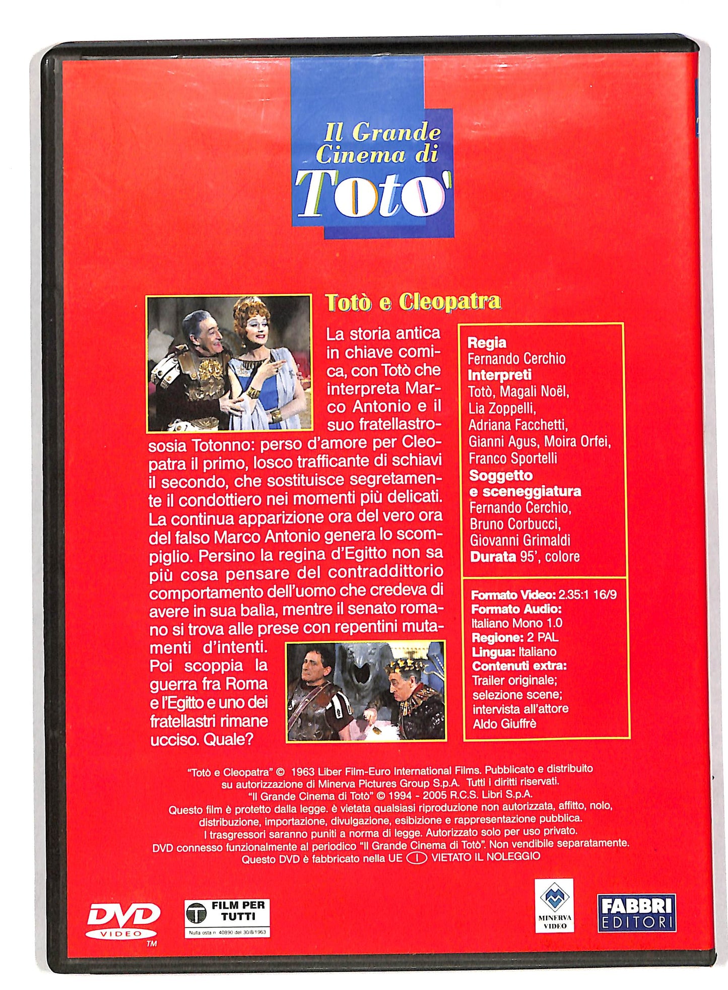 EBOND Toto e Cleopatra EDITORIALE DVD DB579806