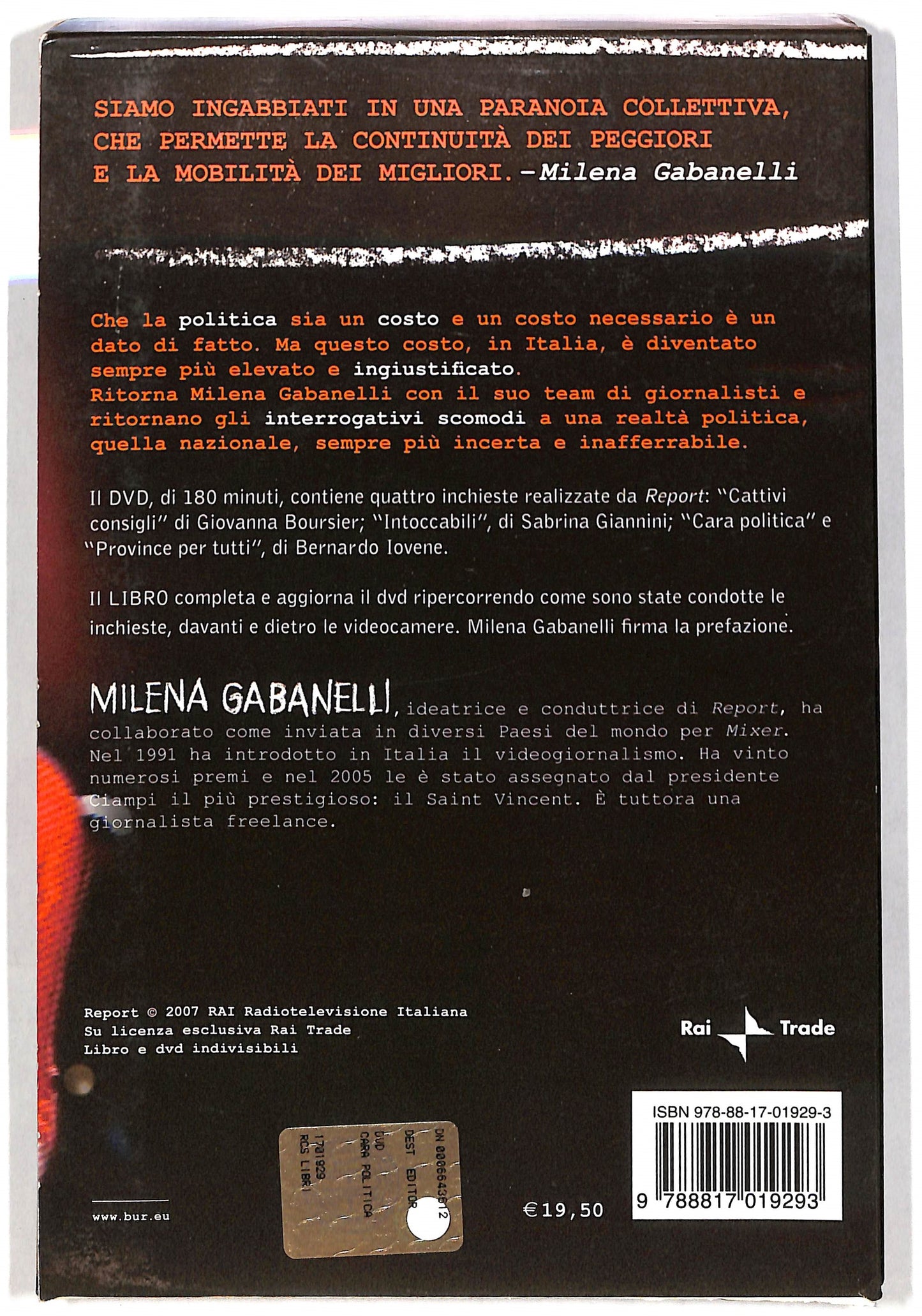EBOND Cara politica Come abbiamo toccato il fondo DVD DB579809