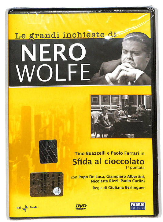 EBOND Nero wolfe - sfida al cioccolato 1° puntata EDITORIALE DVD DB579821