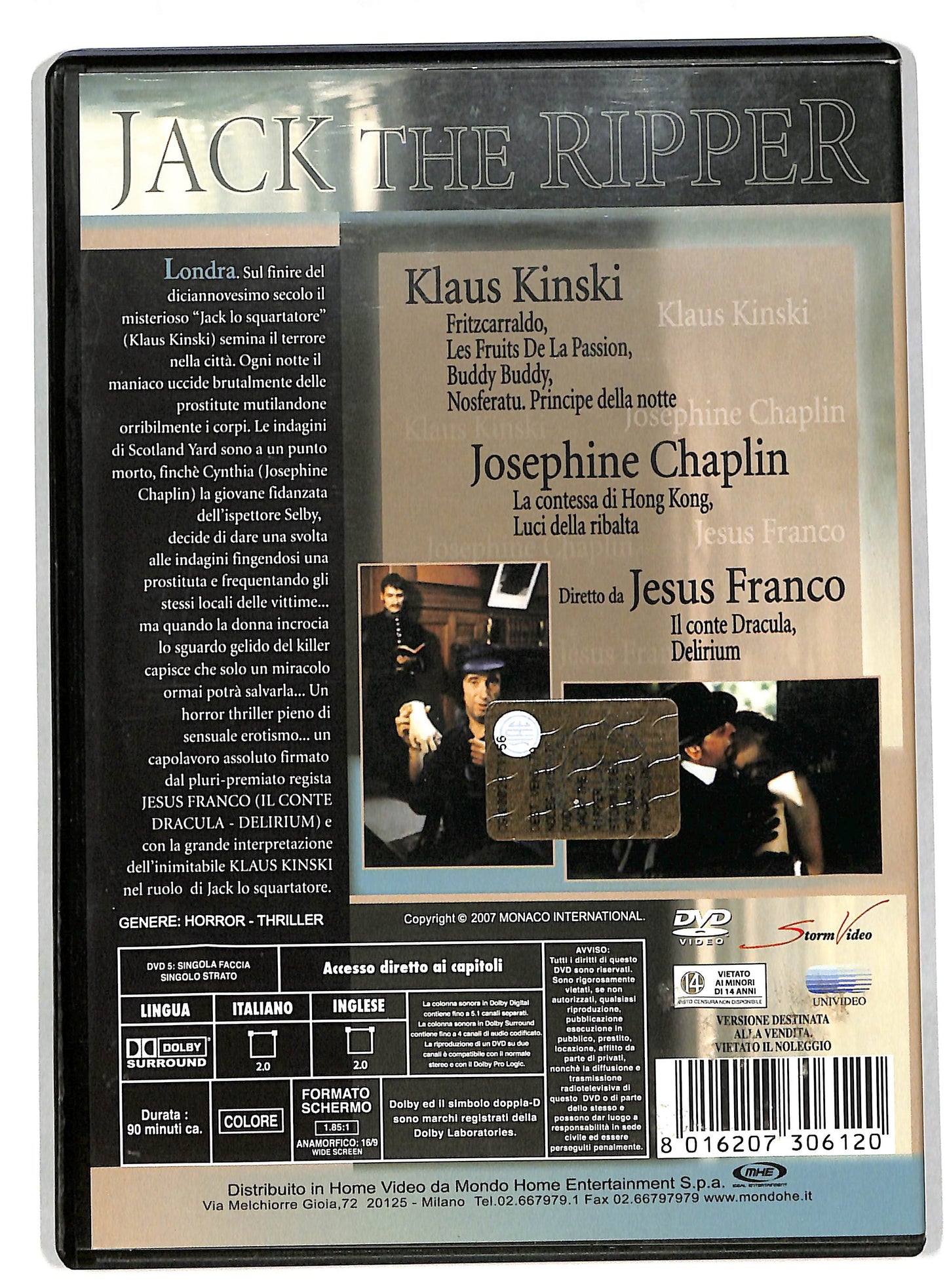 EBOND Jack The Ripper DVD DB579823